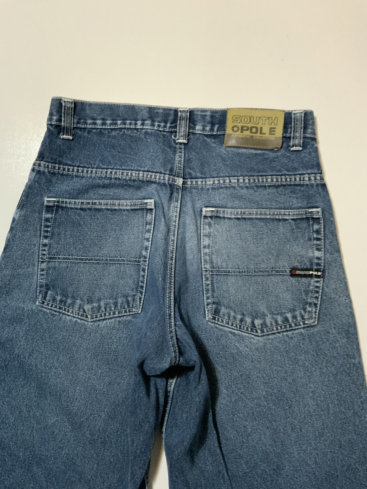 Southpole × Vintage VTG Y2K 2000s Southpole Baggy Hip Hop Denim Jean Shorts Size US 34 / EU 50 - 9 Thumbnail