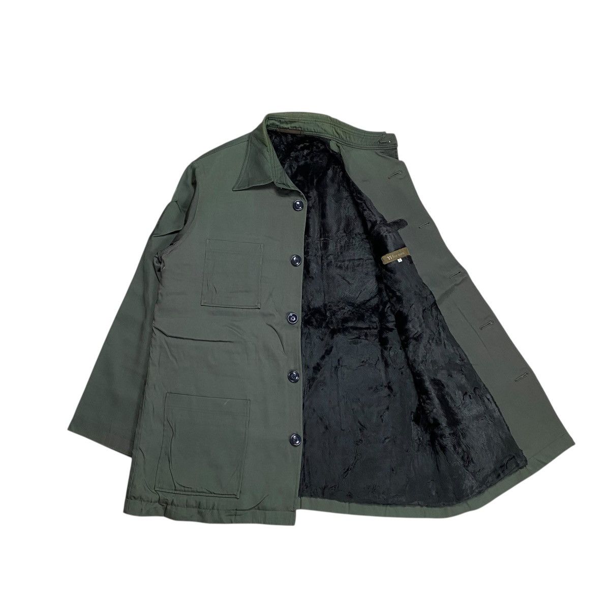 Y's for Men Yohji Yamamoto Iridescent Fur Warm Lined Jacket Size US M / EU 48-50 / 2 - 4 Thumbnail