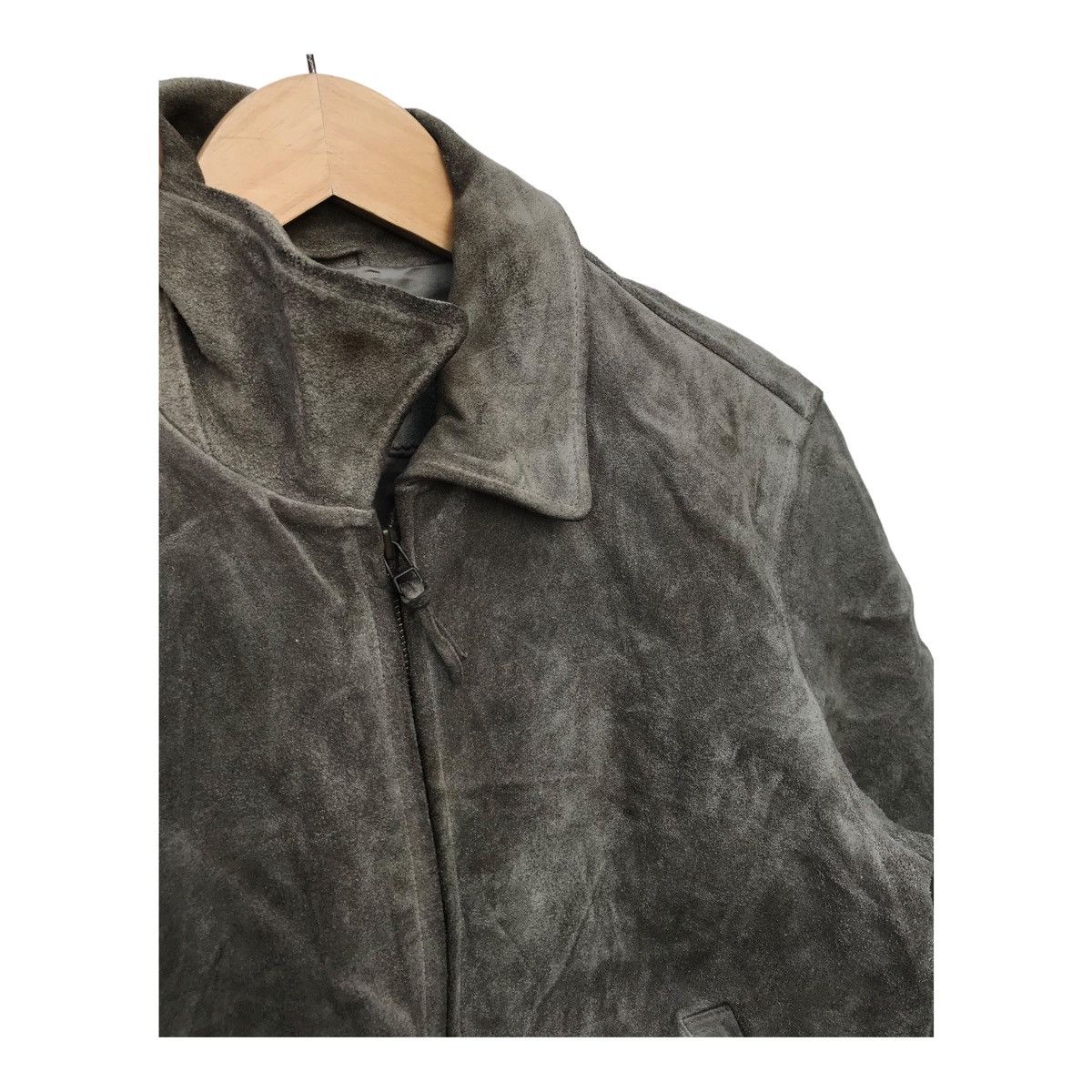 SHIPS Vintage Ships Japan Cowhide Suede Leather Jacket Size US S / EU 44-46 / 1 - 6 Thumbnail
