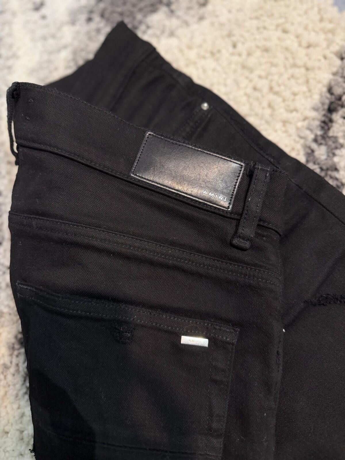 Amiri Size 31 - Amiri Black Regular Pants Jeans 100% Authentic Size US 31 - 12 Thumbnail
