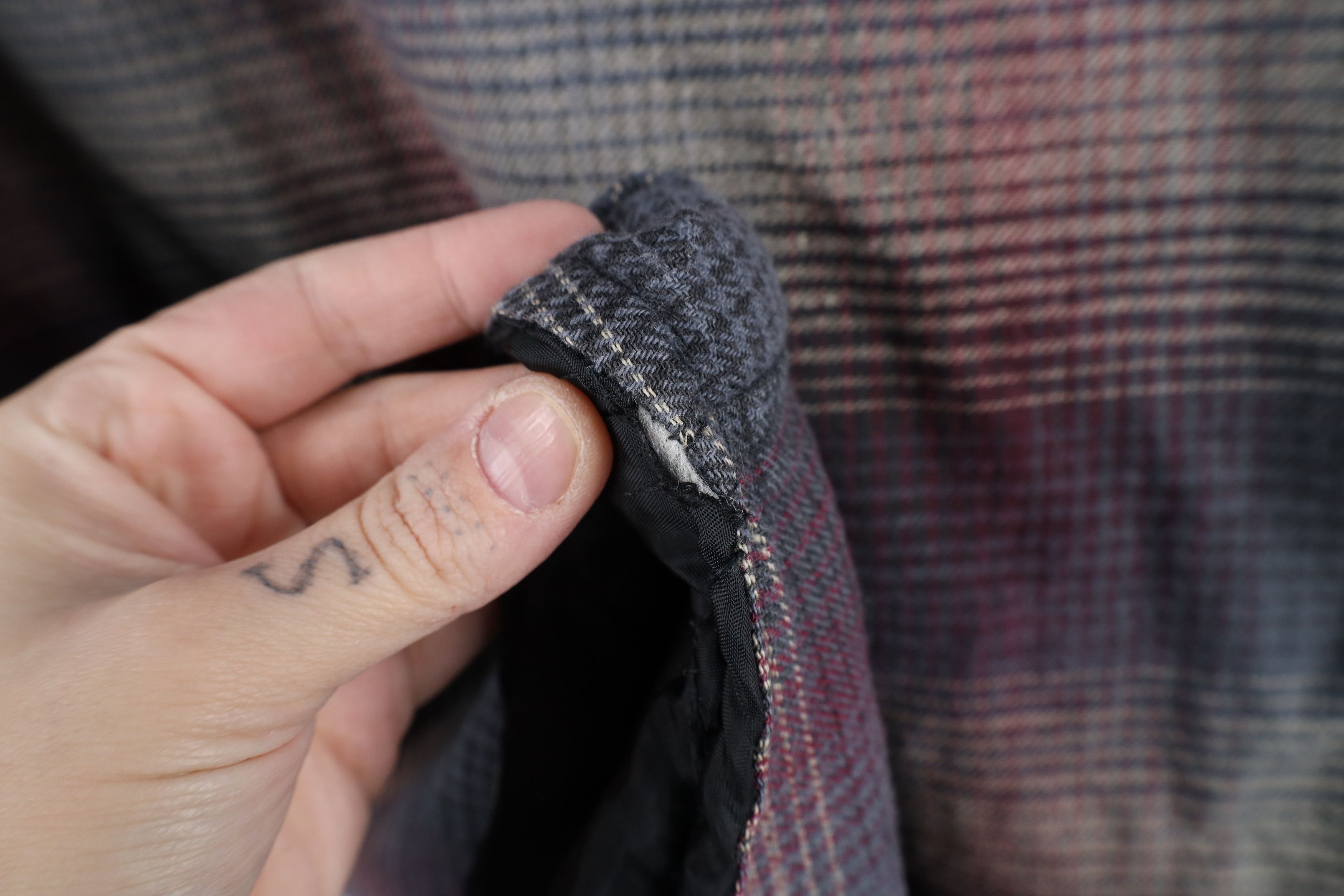 FiveBrother × Vintage Vintage 90s Five Brother Quilted Flannel Shirt Jacket Jac Size US L / EU 52-54 / 3 - 8 Thumbnail