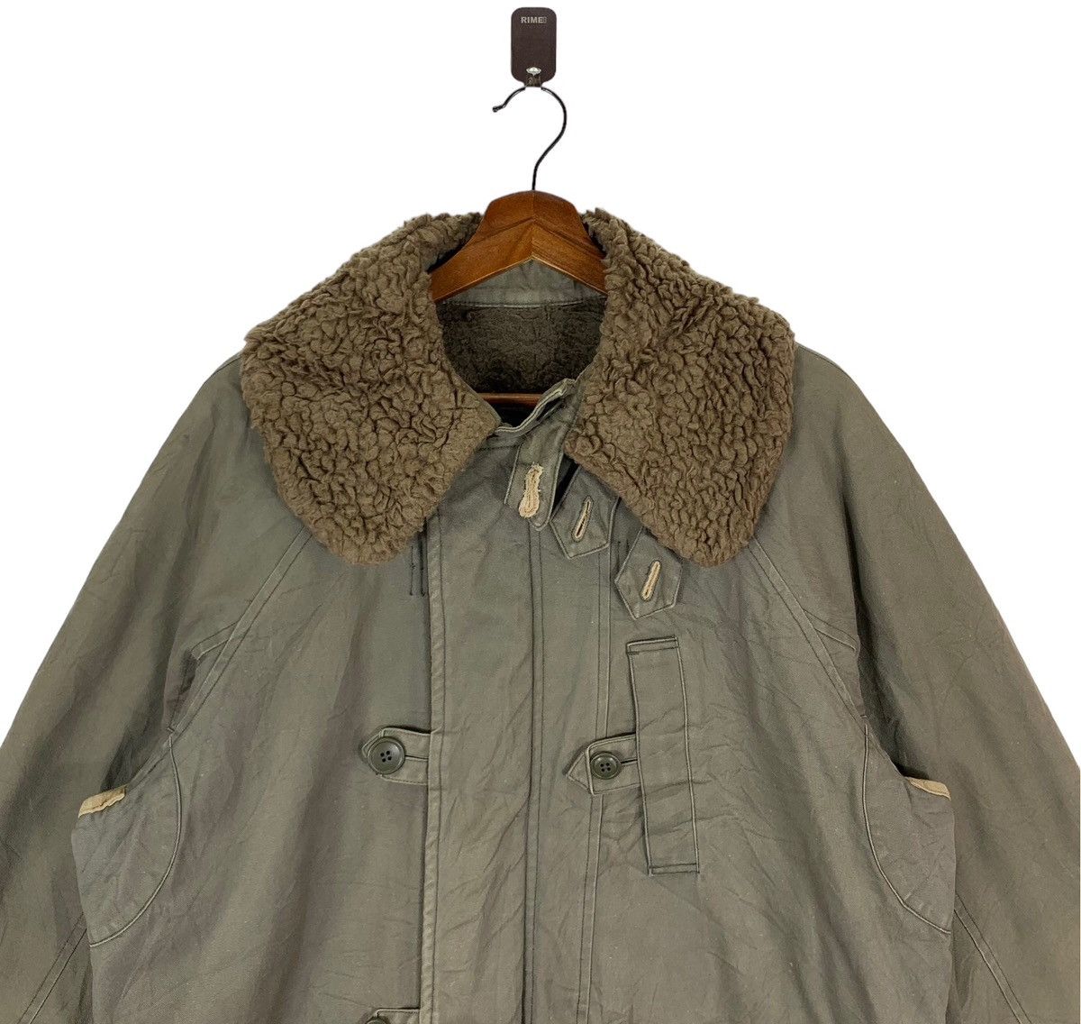 If Six Was Nine VINTAGE MENS BIGI MILITARY FIELD HUNTING JACKET Size US L / EU 52-54 / 3 - 4 Thumbnail