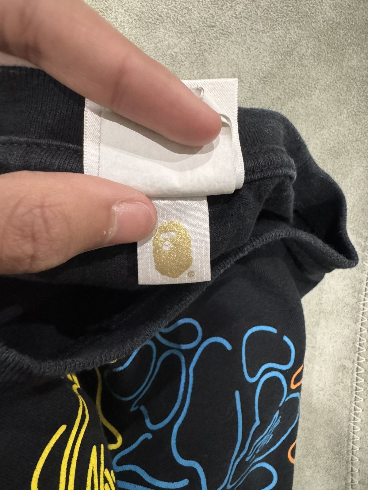 Bape Bape muerto tee Size US M / EU 48-50 / 2 - 5 Thumbnail