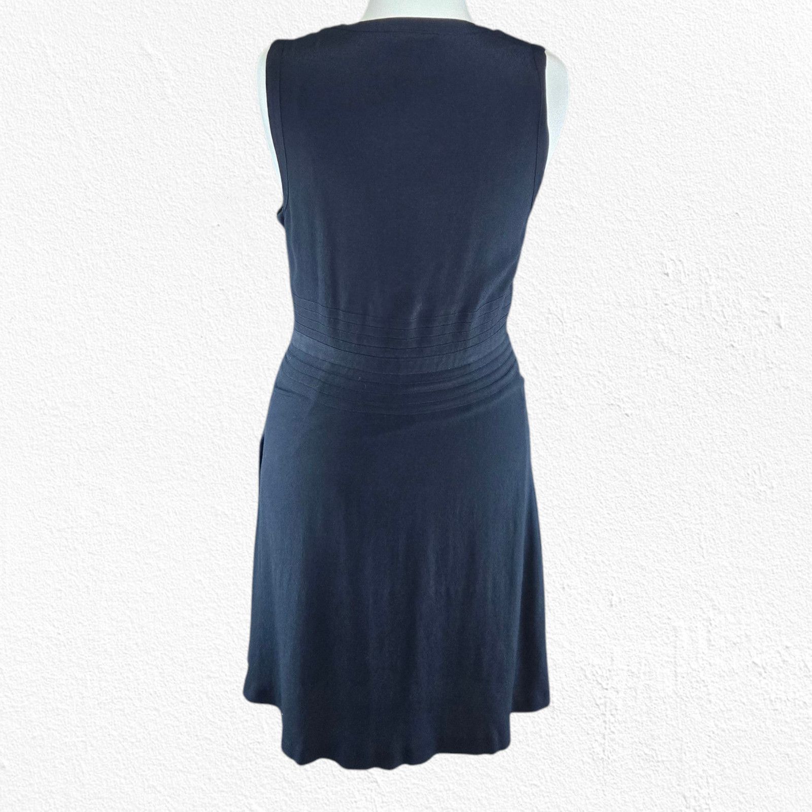 Equipment Equipment Navy Eclipse Midi Norice Dress Size 10 $450 Size L / US 10 / IT 46 - 6 Thumbnail