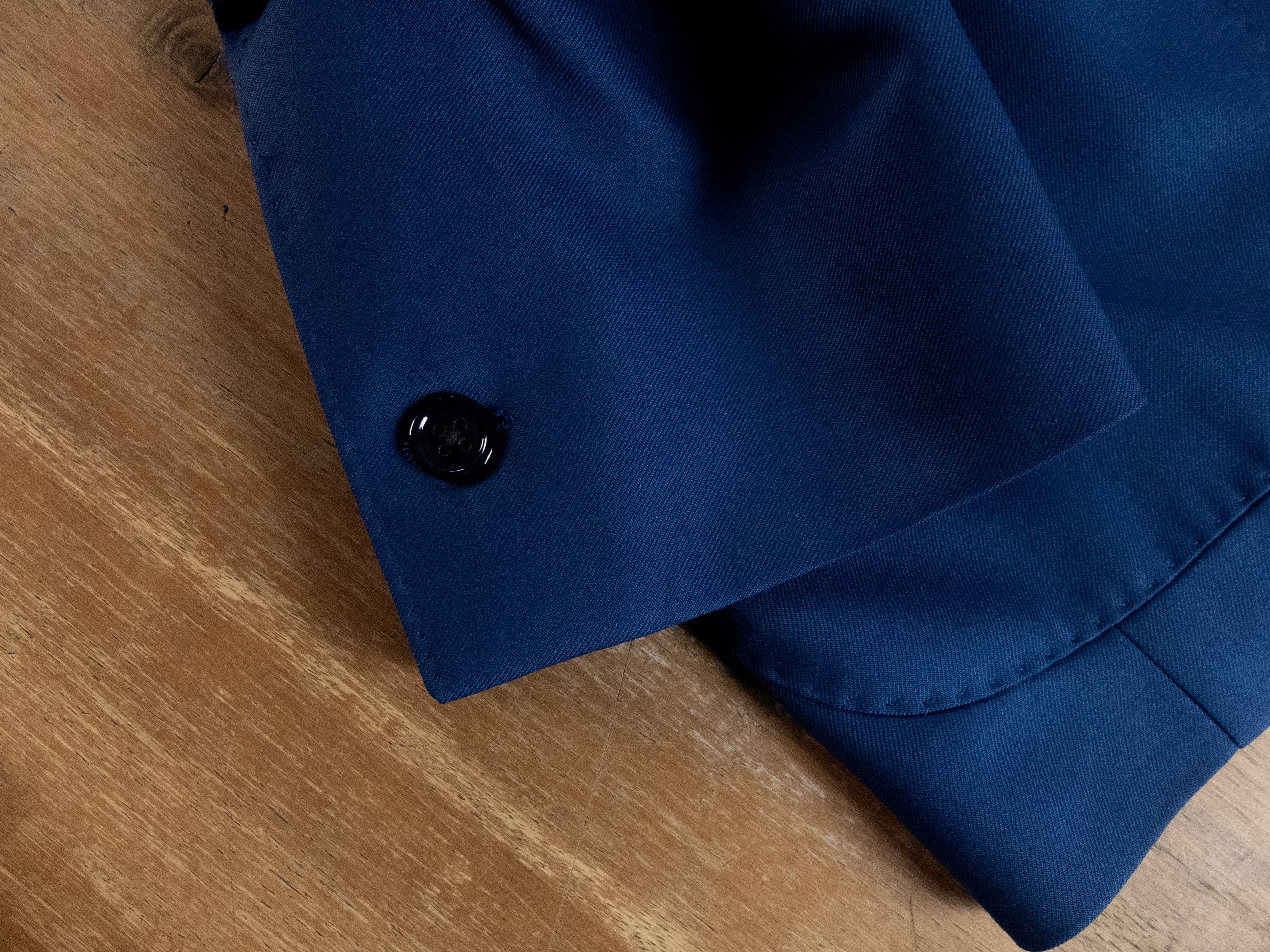 Luigi Bianchi LUIGI BIANCHI SARTORIA blue wool blazer Size 38 / Medium Size 38R - 4 Thumbnail