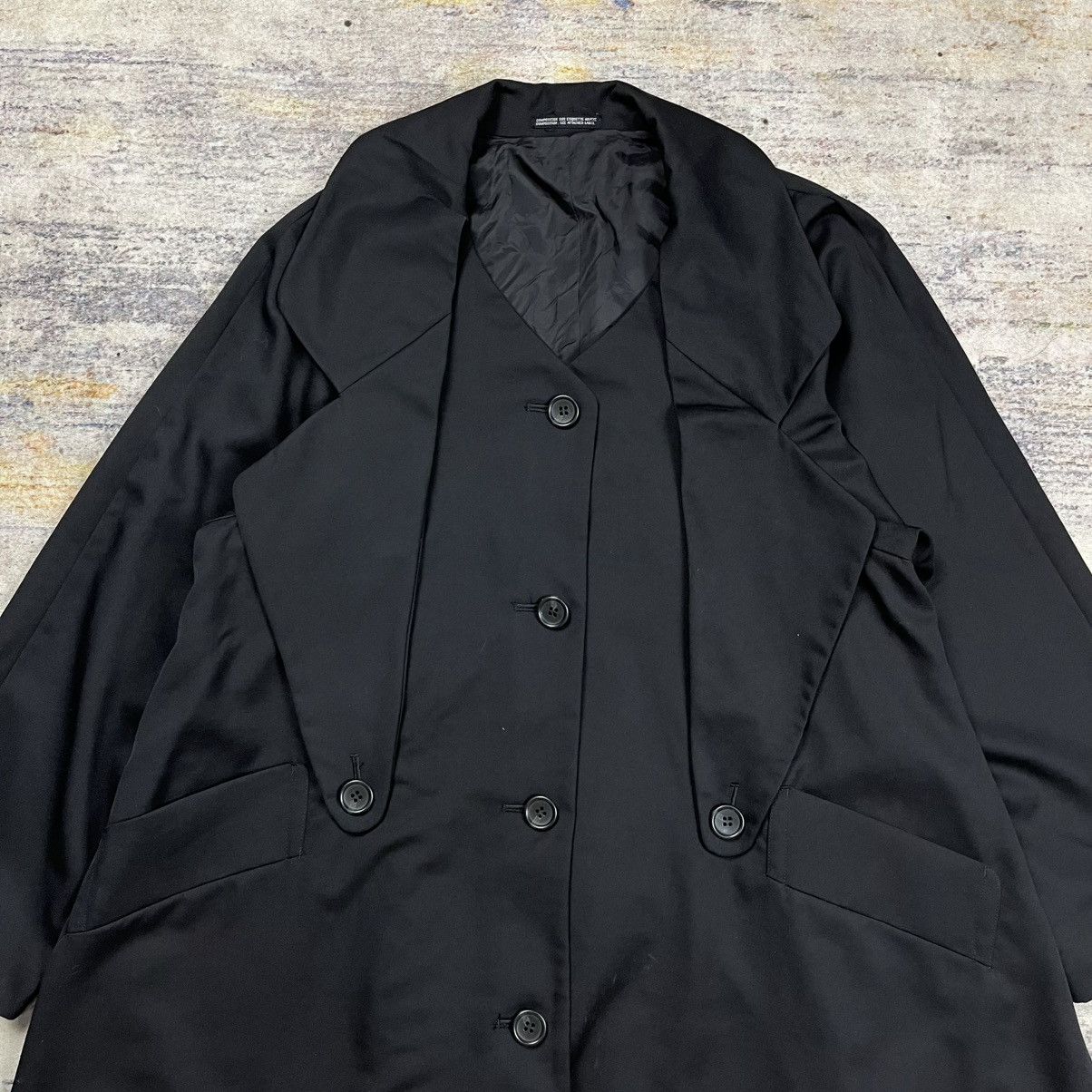 Yohji Yamamoto A.T Atsuro tayama by Yohji Yamamoto avant garde coat Size L / US 10 / IT 46 - 2 Thumbnail