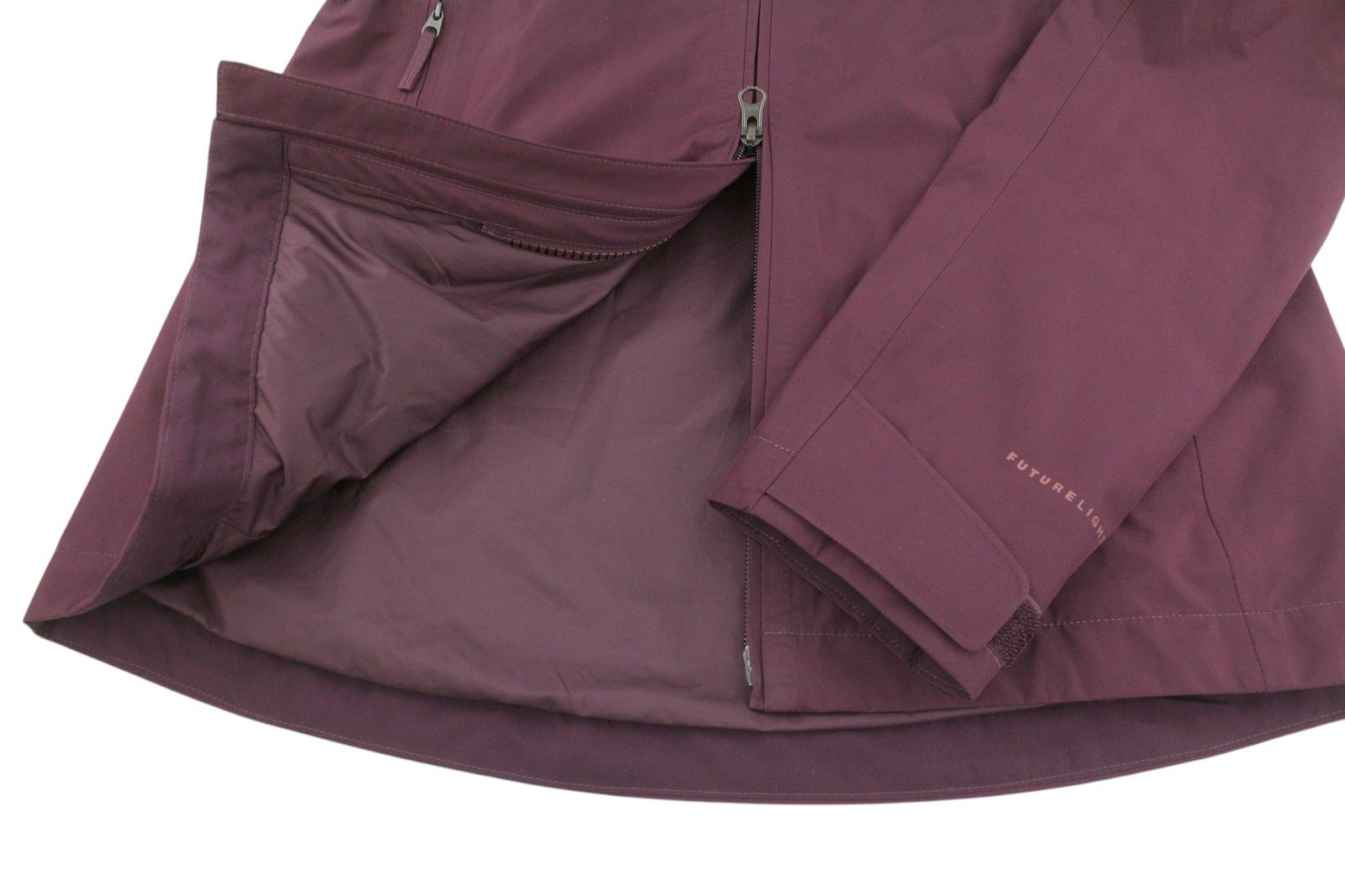 The North Face S Burgundy Drawstring Waist Thin FutureLight Jacket 83710 Size S / US 4 / IT 40 - 6 Thumbnail