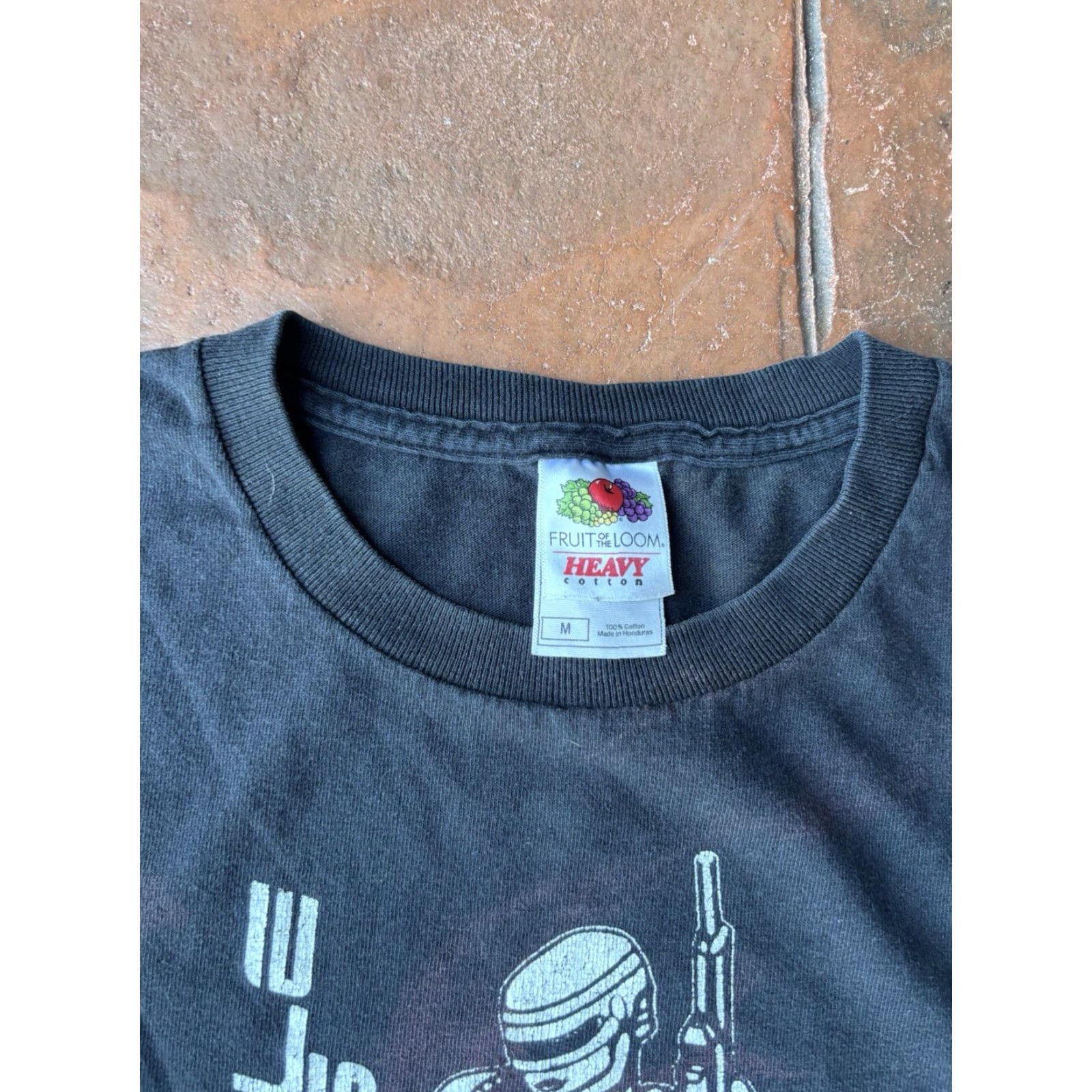 Fruit Of The Loom VINTAGE Fruit of the Loom T-Shirt Militia Anime Game Promo Long Sleeve Crew Neck Black M Men Graphic Fullmetal Alchemist Size US M / EU 48-50 / 2 - 2 Thumbnail