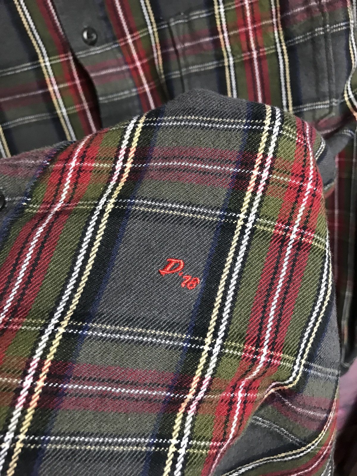 Diesel Vintage Diesel streetwear flannel shirt Size US L / EU 52-54 / 3 - 5 Thumbnail