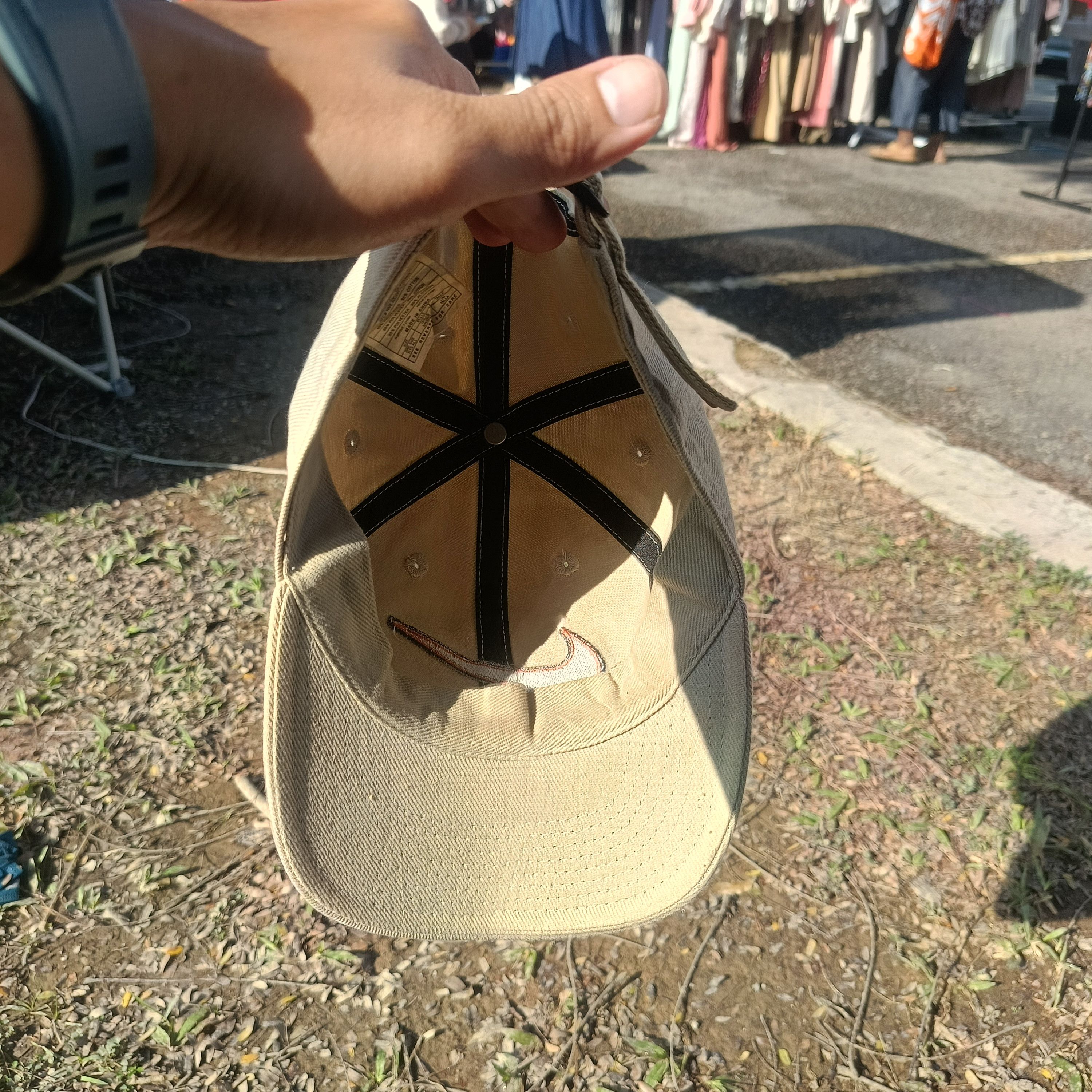 Nike Vintage 90s Nike Big Logo Dad Hat Size ONE SIZE - 5 Thumbnail
