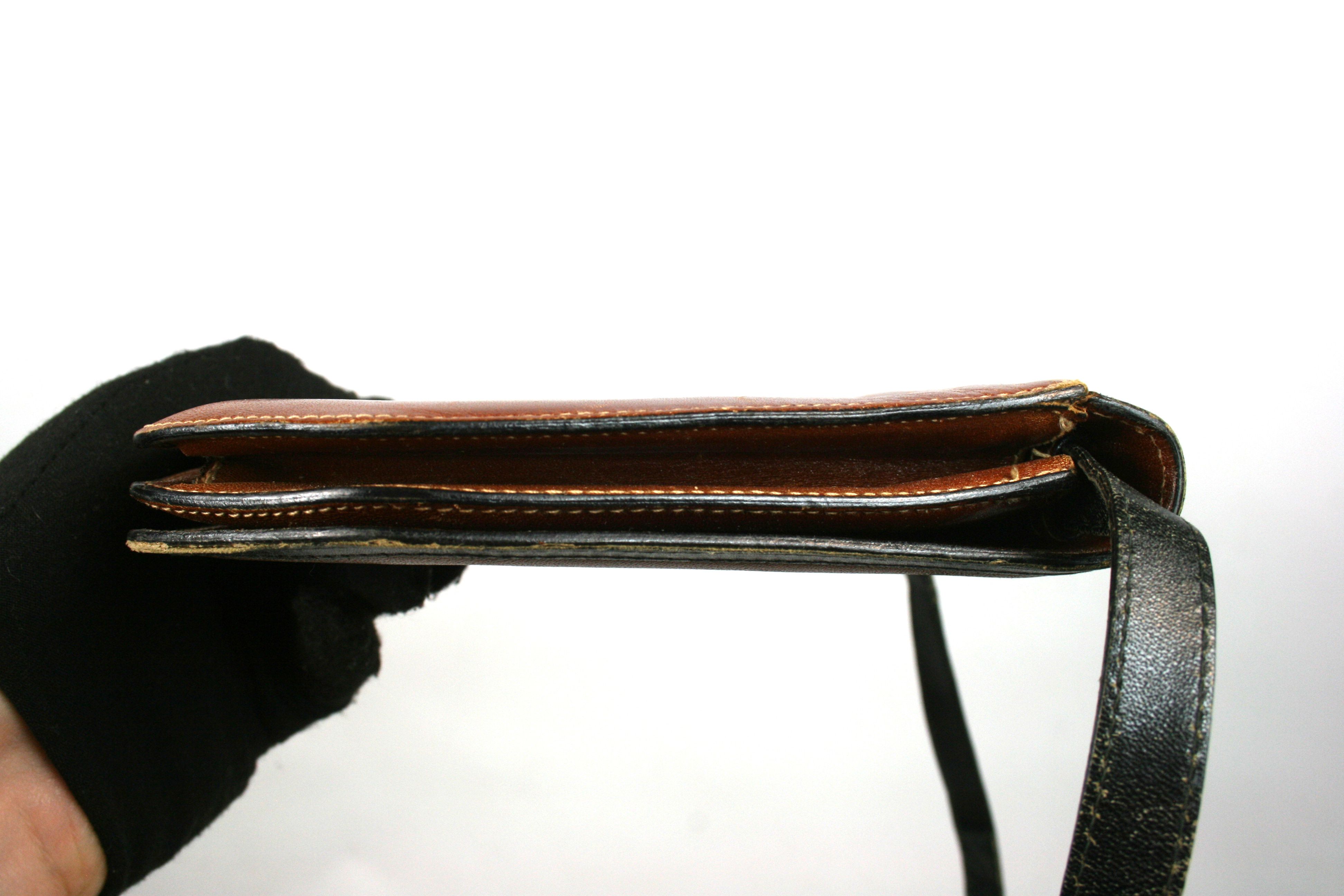 Bally 90S Logo Leather Crossbody Mini Bag Vintage Size ONE SIZE - 5 Thumbnail