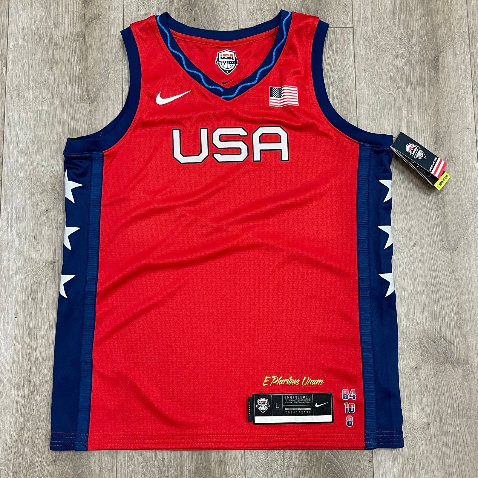 Nike 2020 Olympics Nike Women's Olympics USA basketball jersey L Size L / US 10 / IT 46 - 1 Thumbnail