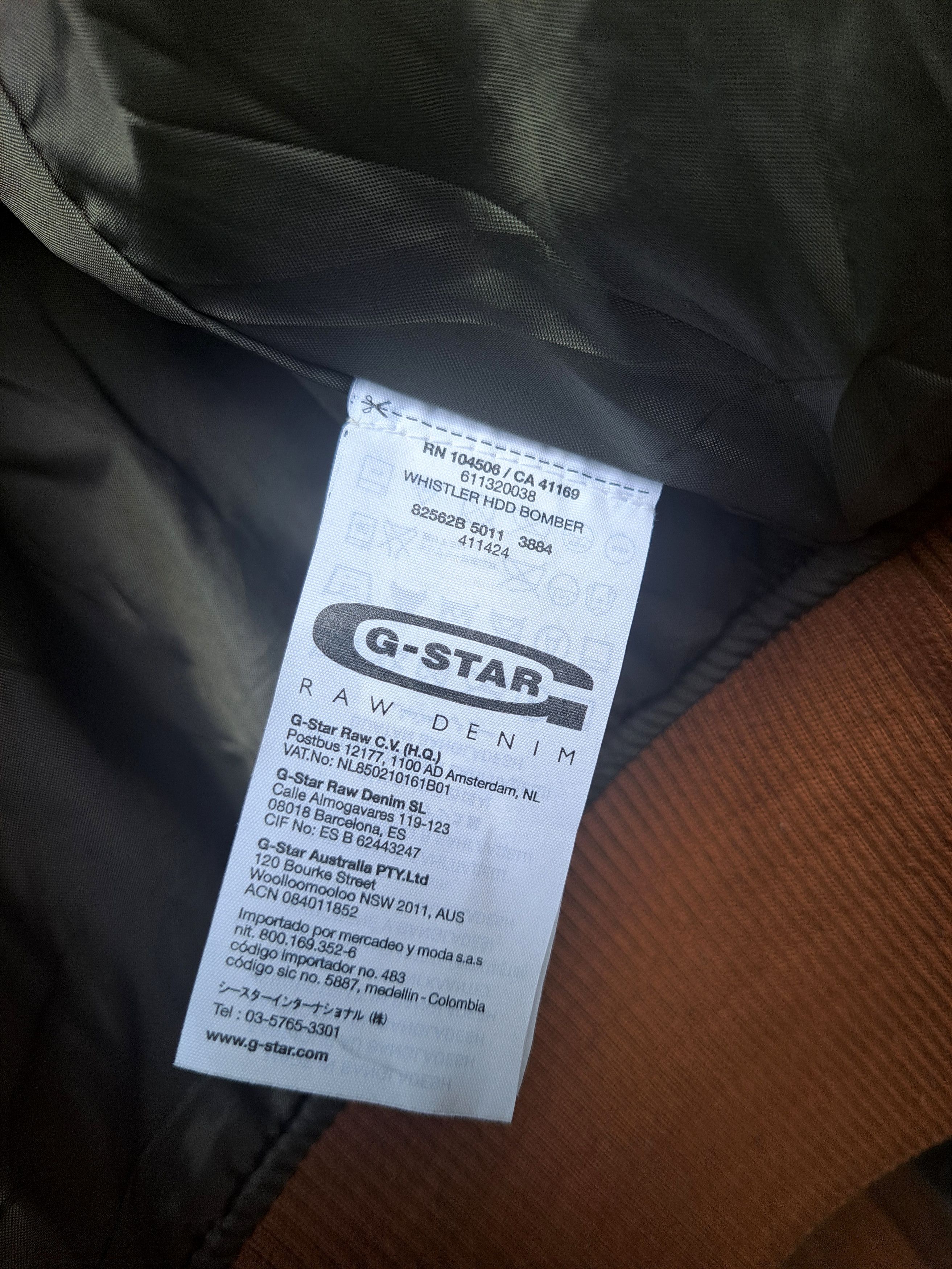 G-Star G-Star Raw Whistler Hood Bombers Puffer Jacket Size US M / EU 48-50 / 2 - 10 Thumbnail