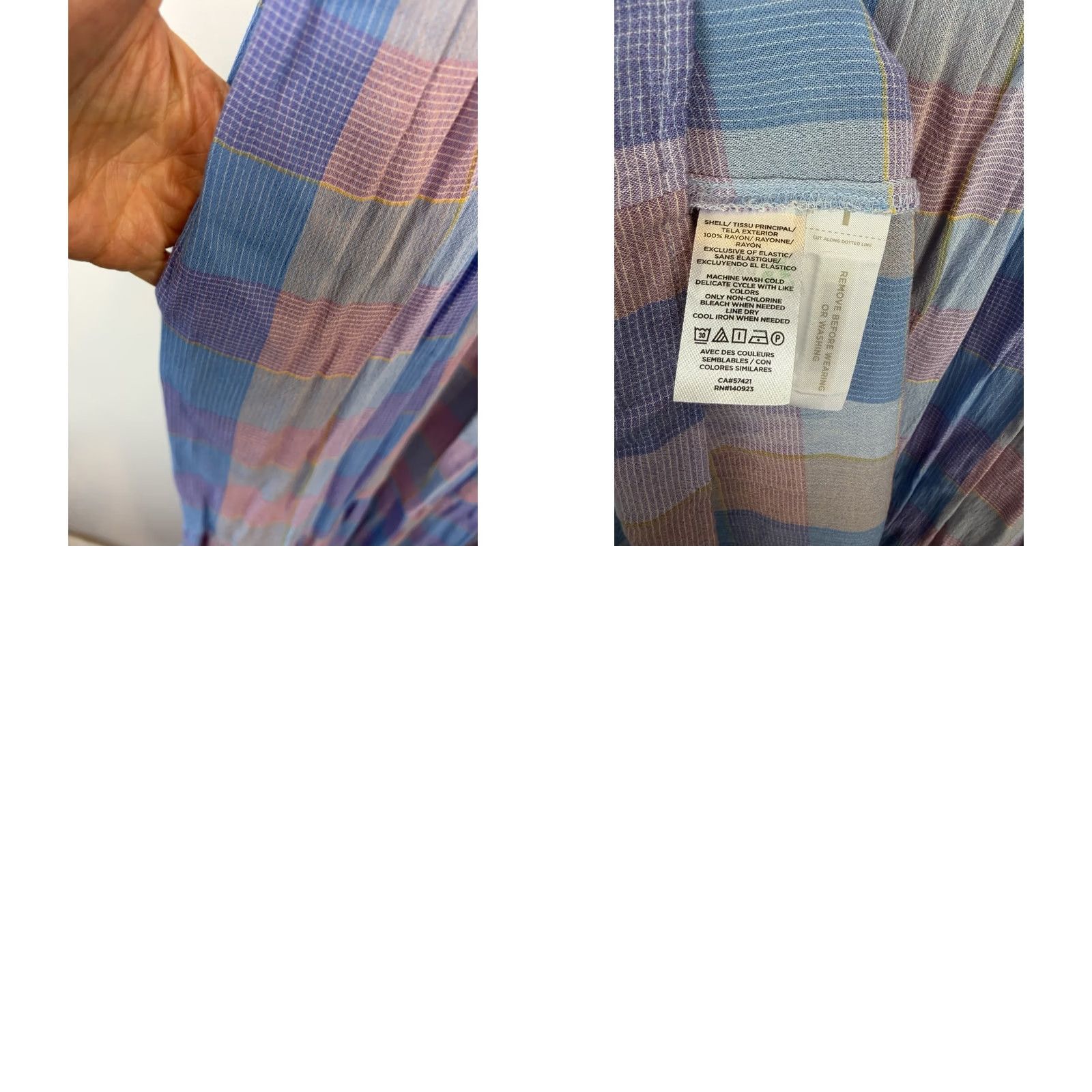 Loft LOFT Midi Dress Womens XL Blue Stripe Tiered Sundress Romantic Prairie New Size XL / US 12-14 / IT 48-50 - 9 Thumbnail