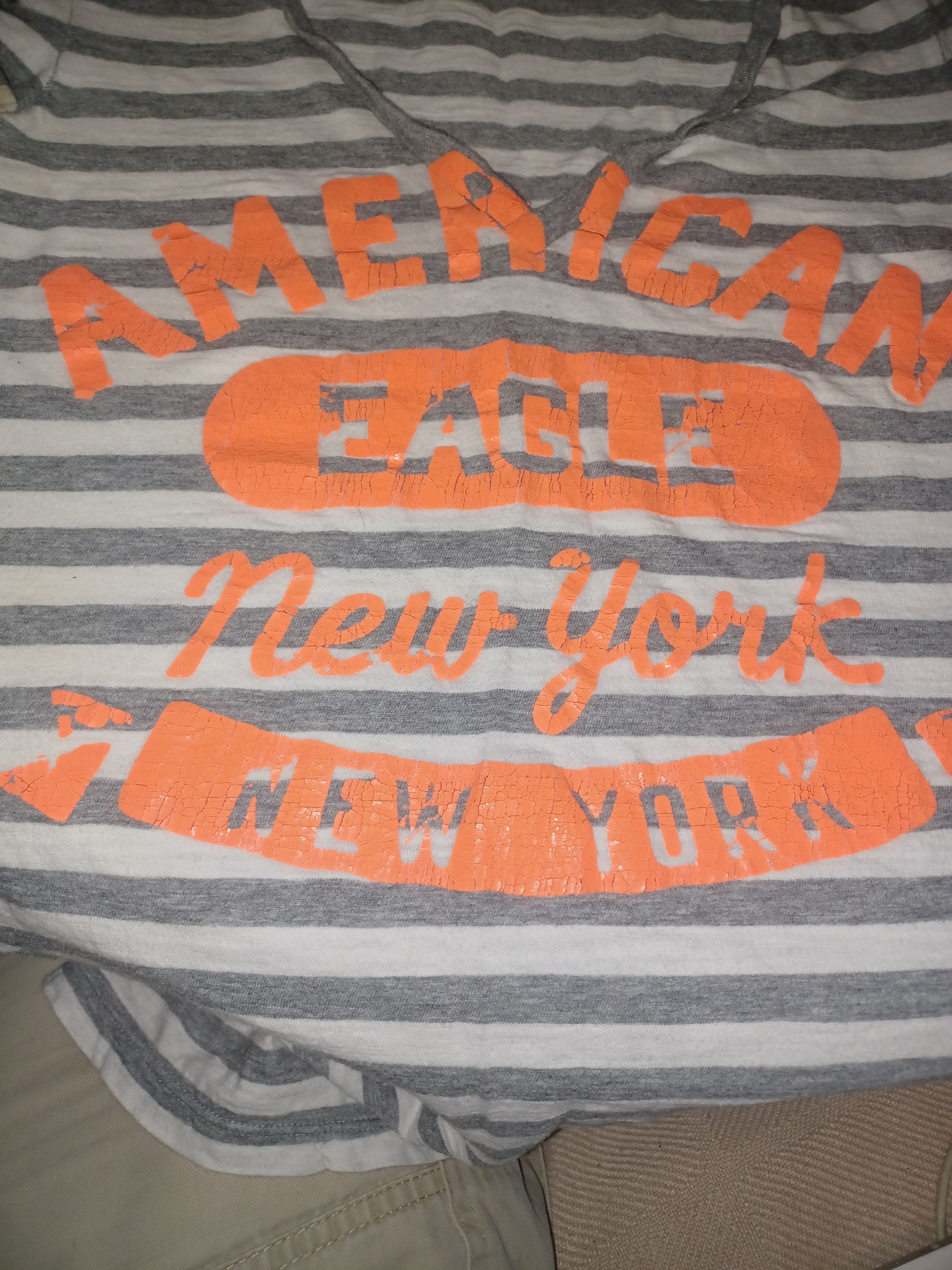 American Eagle Outfitters American Eagle Outfitters Women's Tee S/P Gray Size S / US 4 / IT 40 - 2 Thumbnail