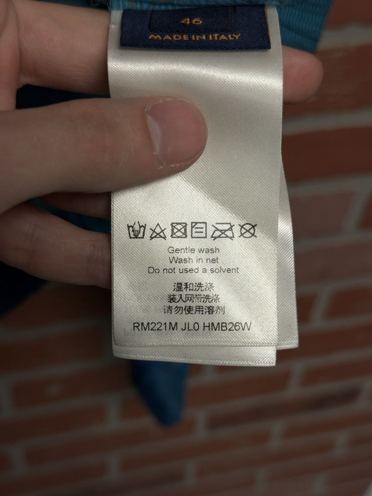 Louis Vuitton Louis Vuitton Virgil Abloh Blue Zip Up Windbreaker RARE 46 Size US S / EU 44-46 / 1 - 16 Thumbnail