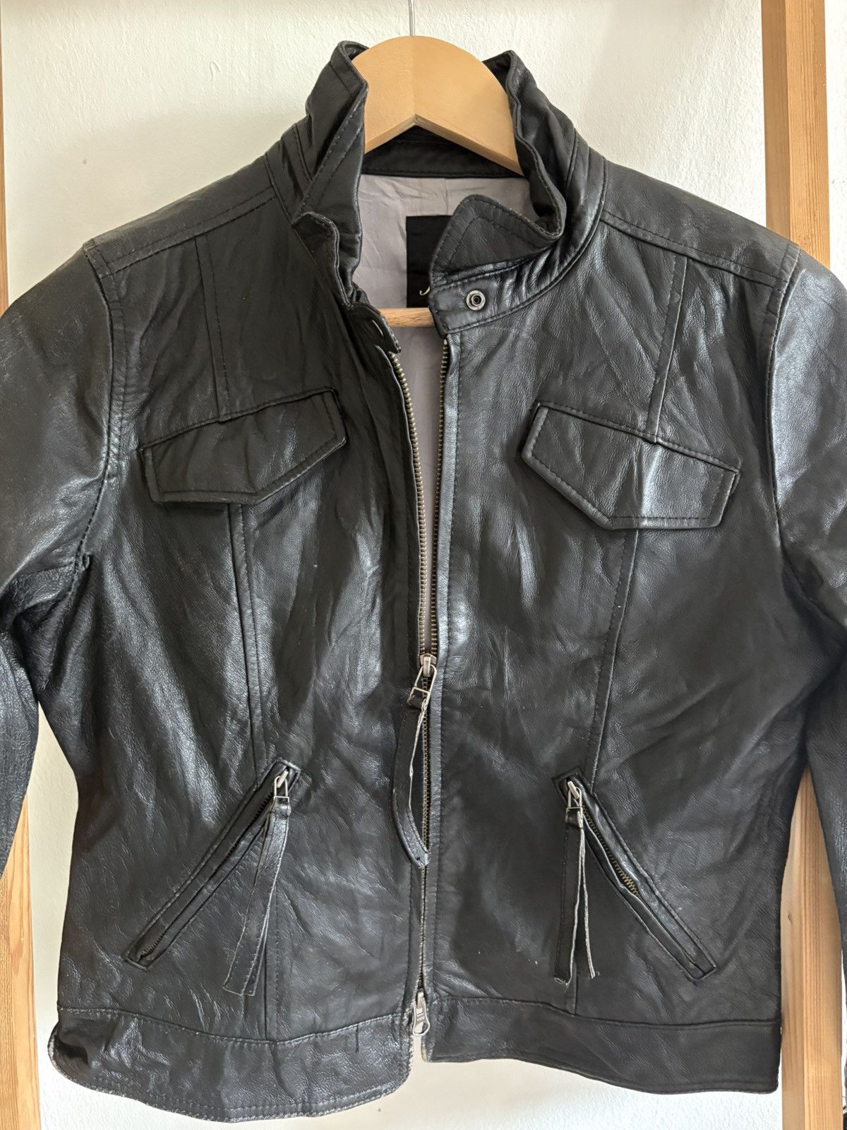 Tornado Mart Tornado mart leather zipper jacket Size US S / EU 44-46 / 1 - 7 Thumbnail