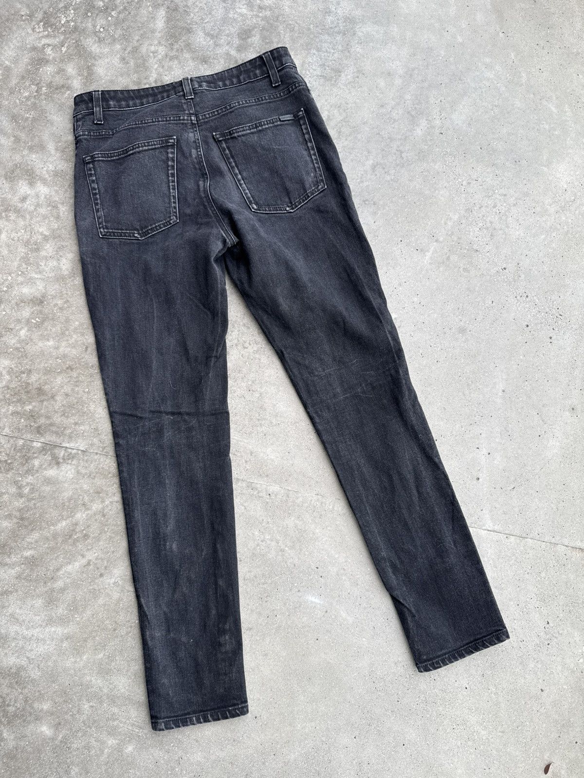 Saint Laurent Paris Saint Laurent Paris Hedi Slimane Designer Denim Skinny Pant Size US 32 / EU 48 - 4 Thumbnail