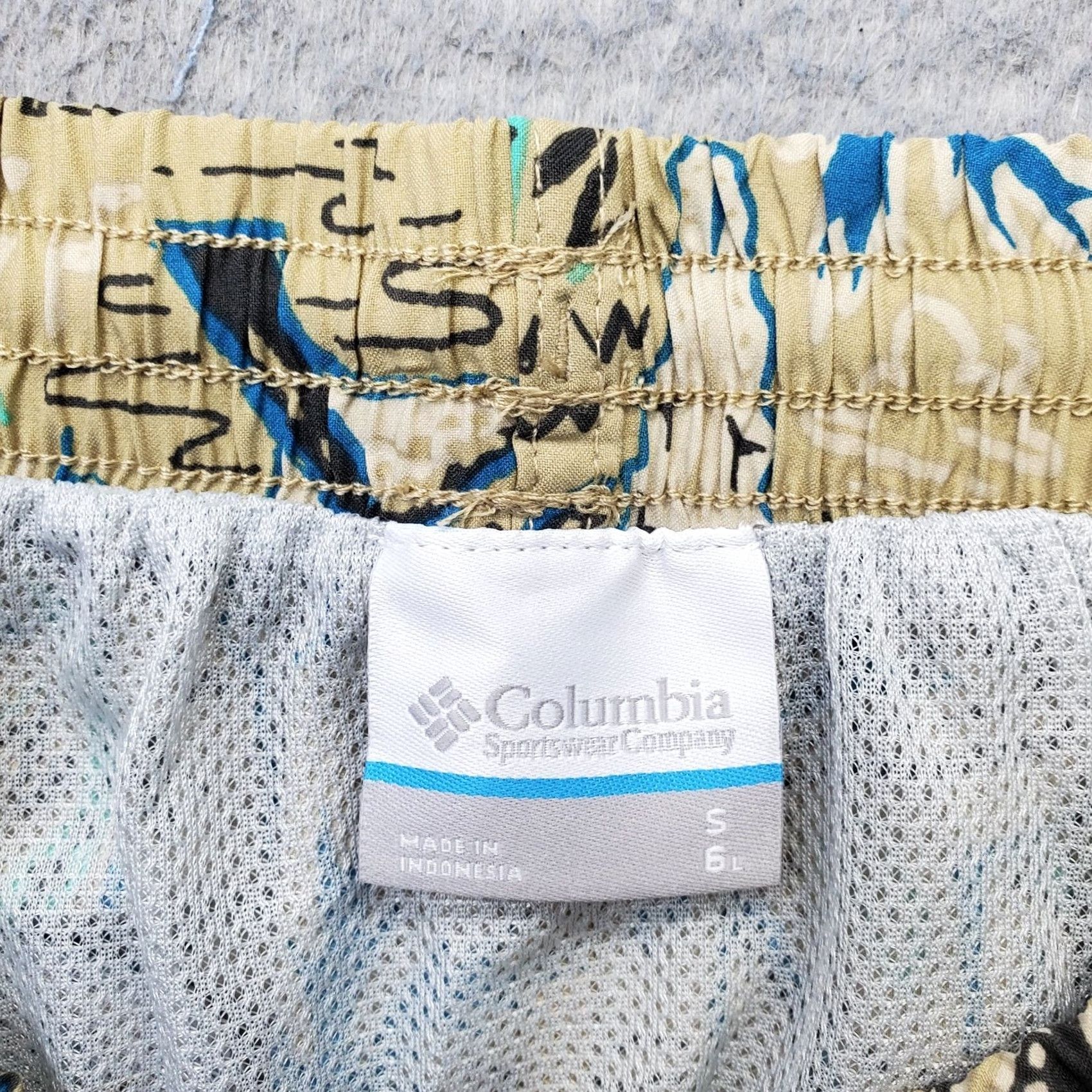 Vintage Columbia Mens PFG Rambler Swim Short Bottom S Multi Printed Lined Performance Swimwear Size US 29 - 6 Thumbnail