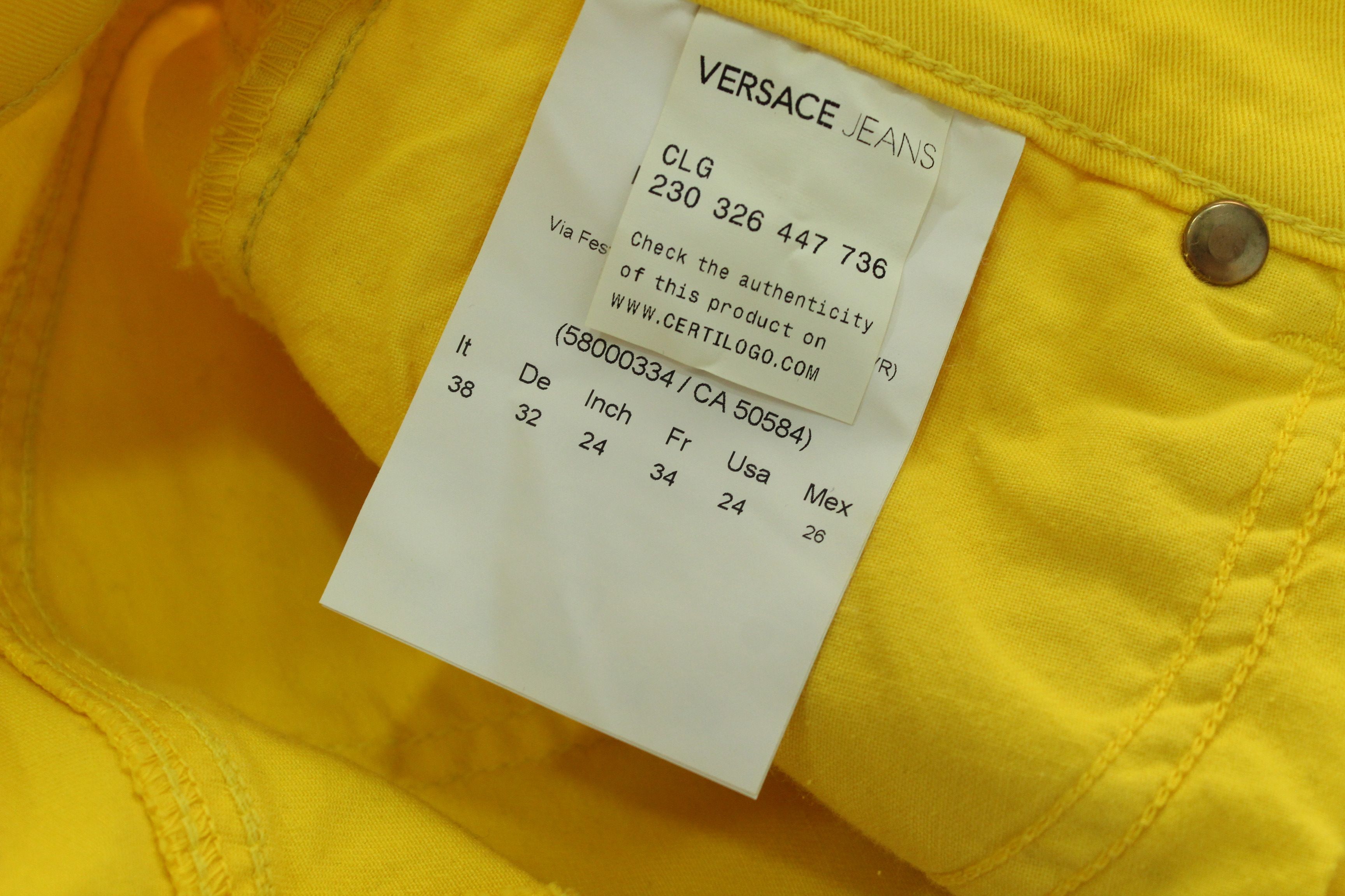 Versace Versace Jeans Womens Size 38IT Authentic Hype Rare Size 26" / US 2 / IT 38 - 12 Thumbnail