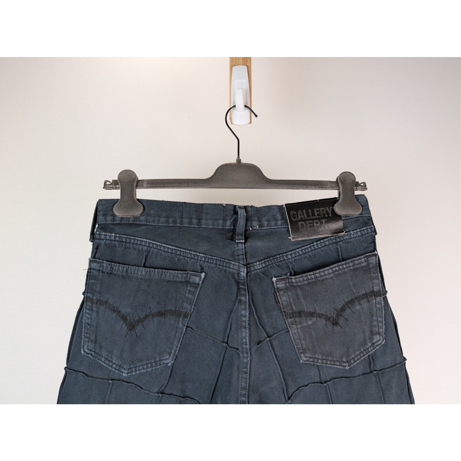 Gallery Dept. o1rshd1 Lenny Flare Denim Jeans in Black Size US 32 / EU 48 - 12 Thumbnail