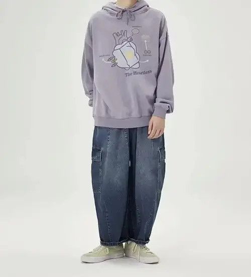 Japanese Brand 21SS Tokyo Union Japanese Blue Denim Cargo Pants Size US 32 / EU 48 - 4 Thumbnail