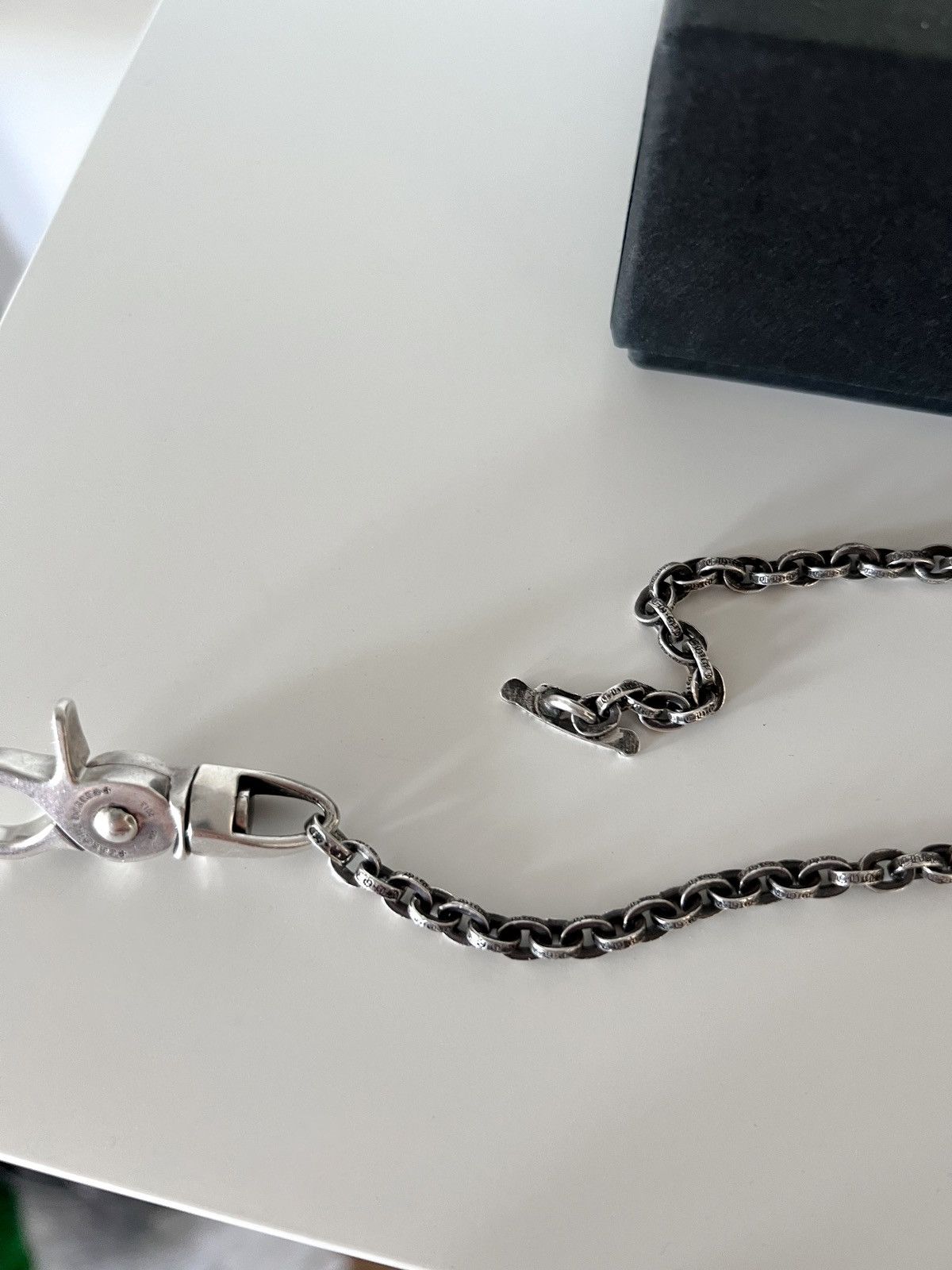 Chrome Hearts Chrome Hearts Paper Chain Wallet Chain Scroll T-Bar Size ONE SIZE - 10 Thumbnail