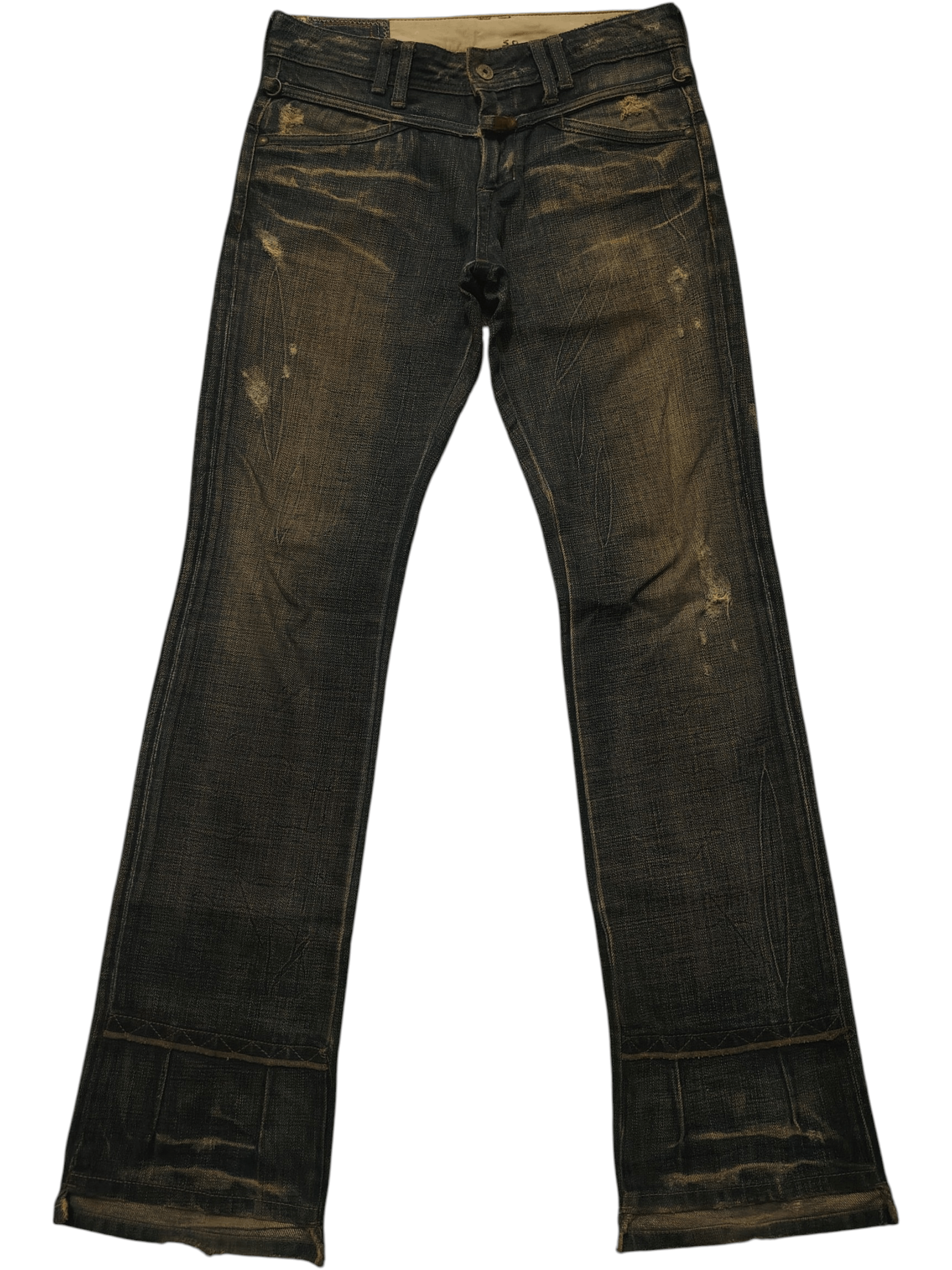 Marithe + Francois Girbaud Rare!!! Le Jean De Marithe Francois Girbaud disstress jeans Size US 30 / EU 46 - 2 Thumbnail