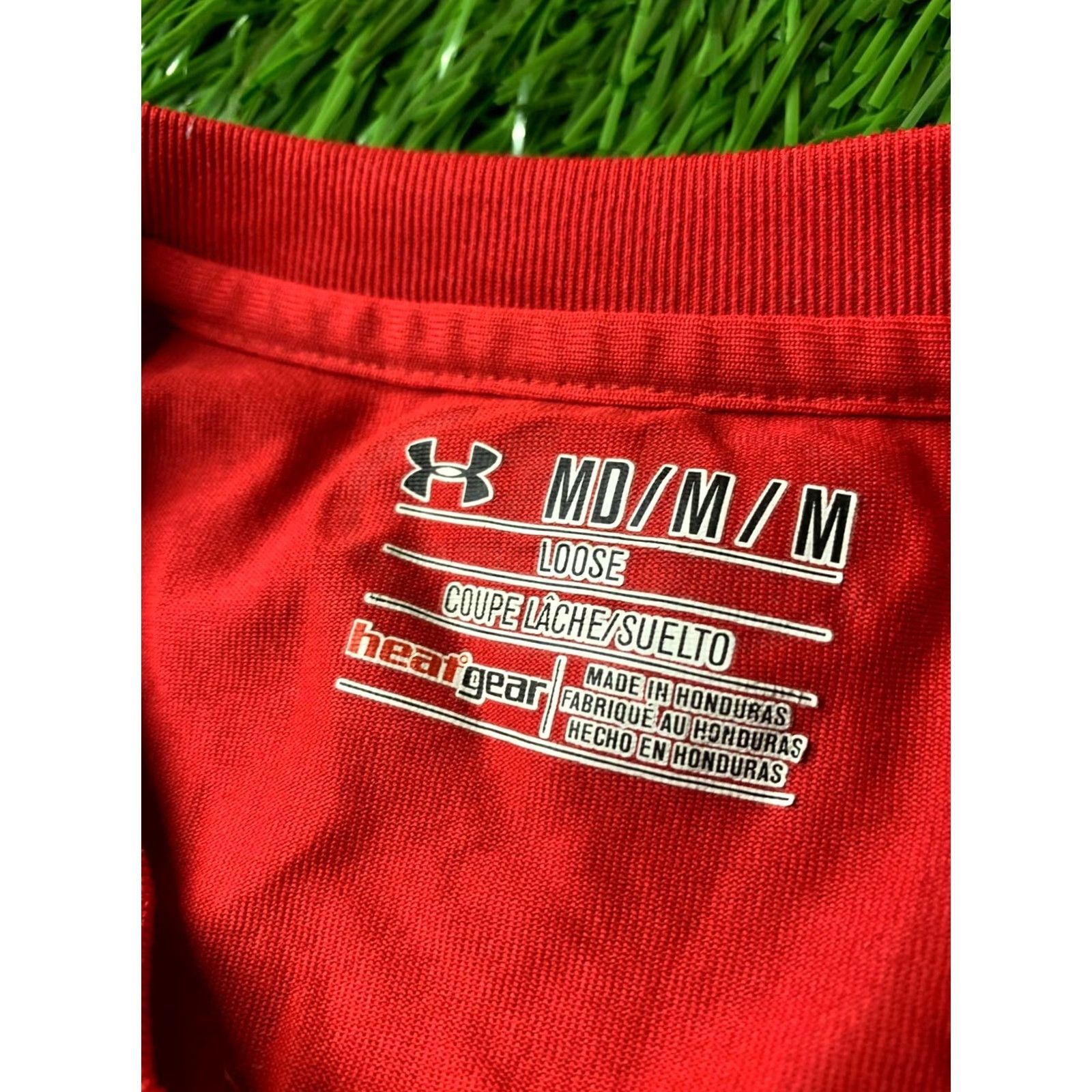 Under Armour Under Armour Mens Training Compression HeatGear Shirt Jersey M Red Jersey Shirt Mens Size US M / EU 48-50 / 2 - 4 Thumbnail