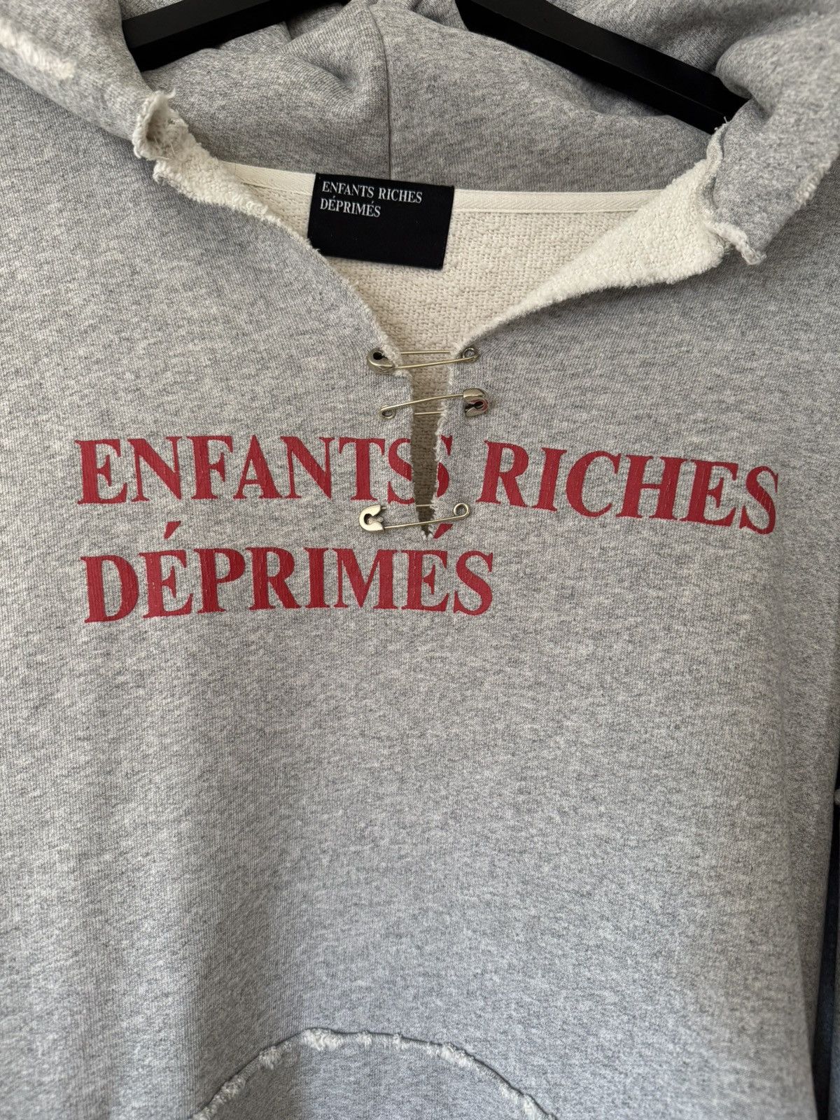 Enfants Riches Deprimes ERD New Classic Logo Hoodie w/ Pins
