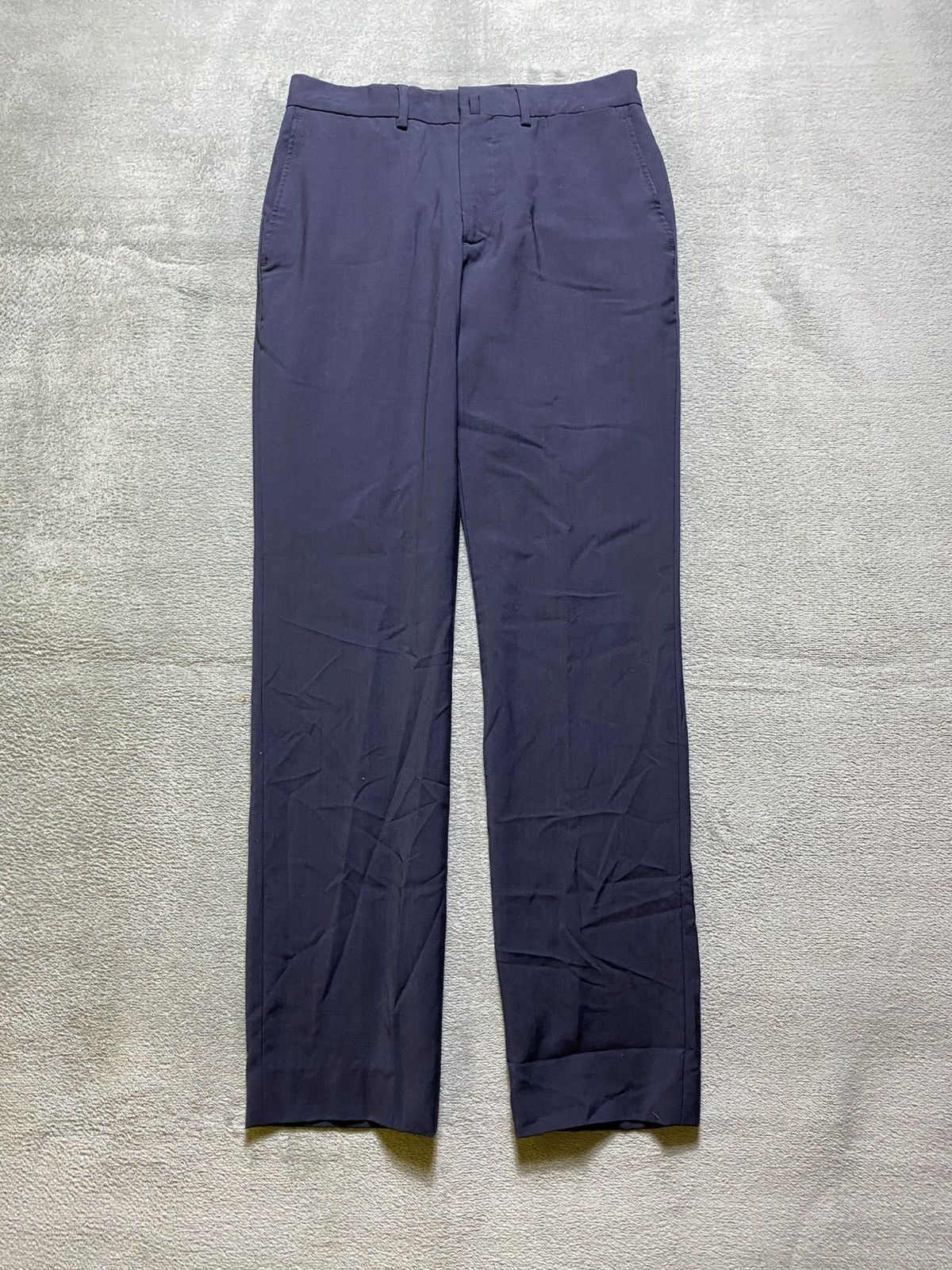 パンツ FENDI NAVY BLUE VISCOSE BLEND PANT Fendi Navy Blue Viscose Blend Pant | italist