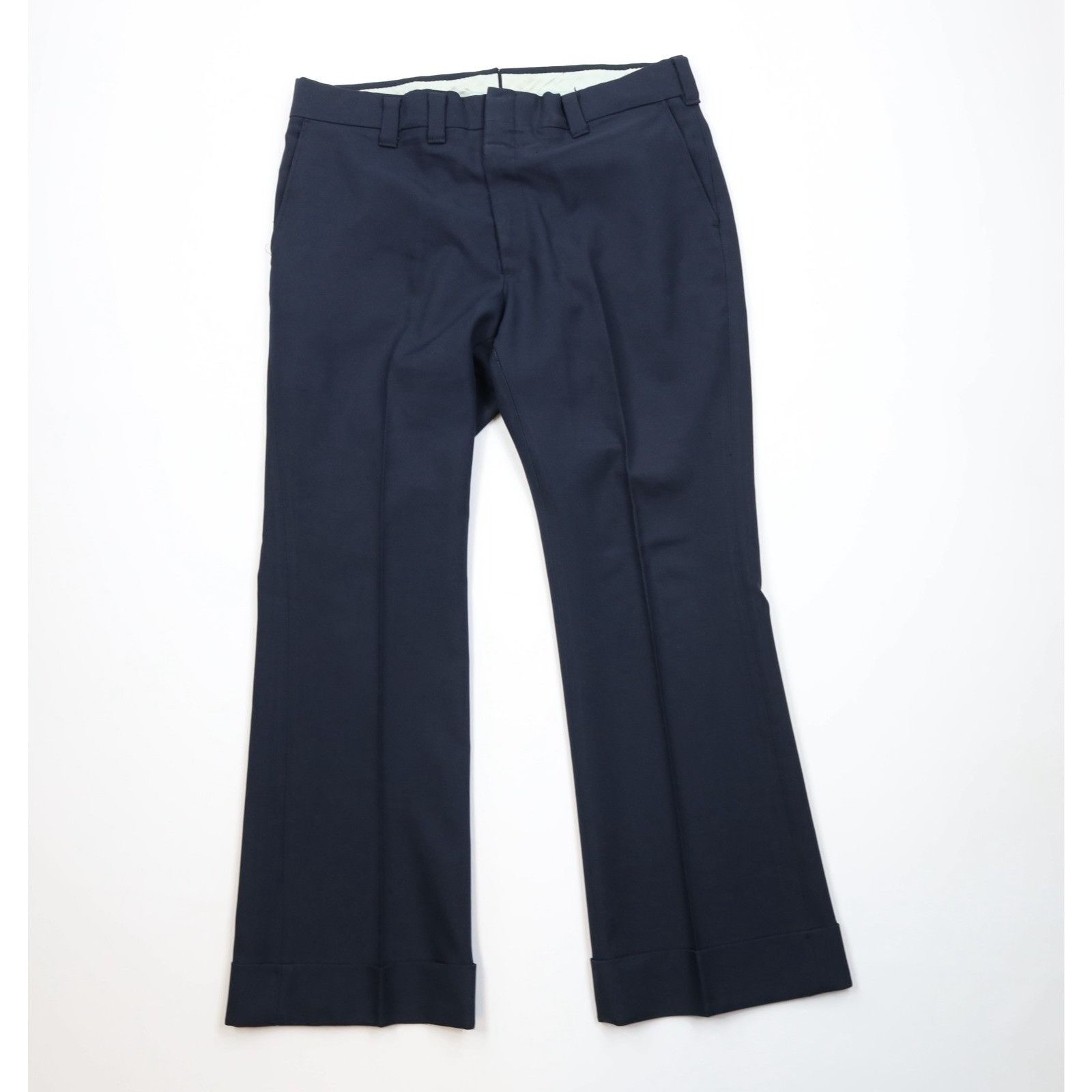 Vintage Vintage 70s Distressed 3 Piece Knit Suit Bell Bottoms Size 42R - 14 Thumbnail