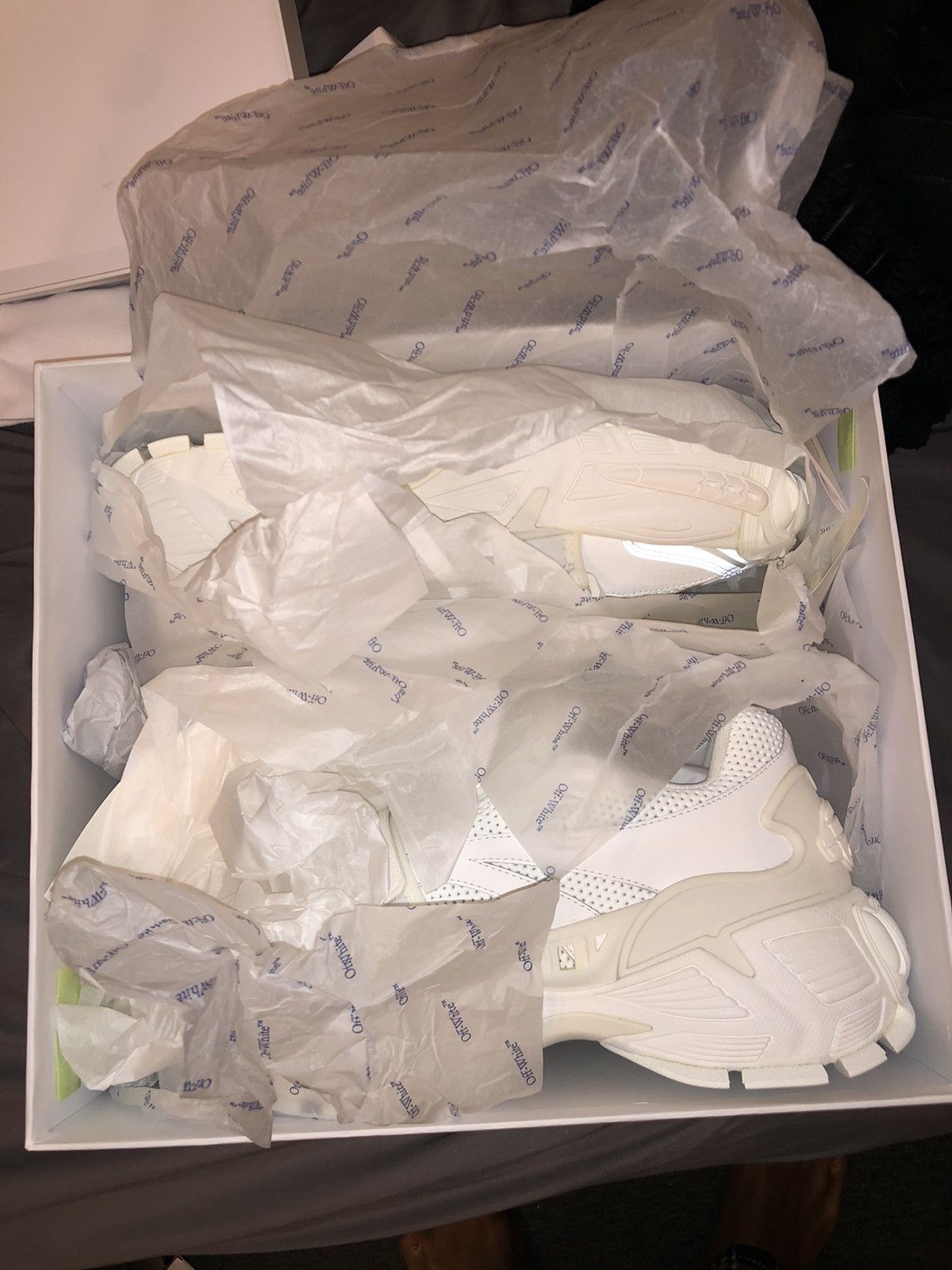 Off-White Off White White “Glove” Sneaker Size US 12 / EU 45 - 7 Thumbnail