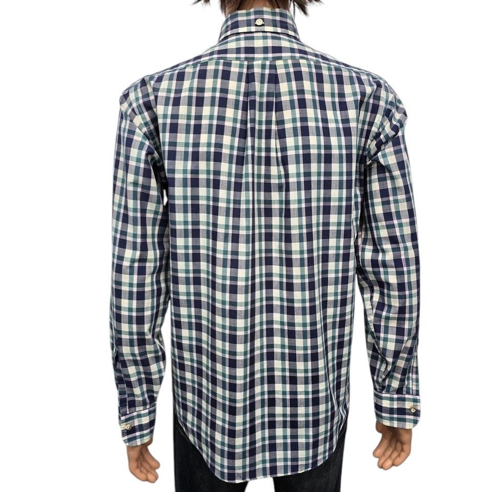 Gant × Vintage GANT Fox Hunt Plaid Shirt Men L Buttoned Pocket Button Down Size US L / EU 52-54 / 3 - 9 Thumbnail