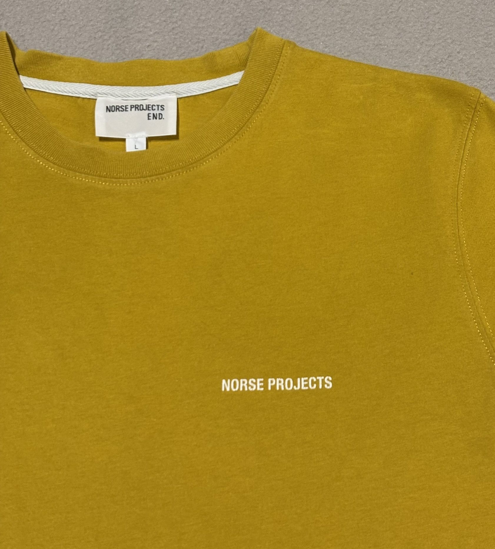 Norse Projects Norse Projects Yellow T-Shirt size L Size US L / EU 52-54 / 3 - 7 Thumbnail