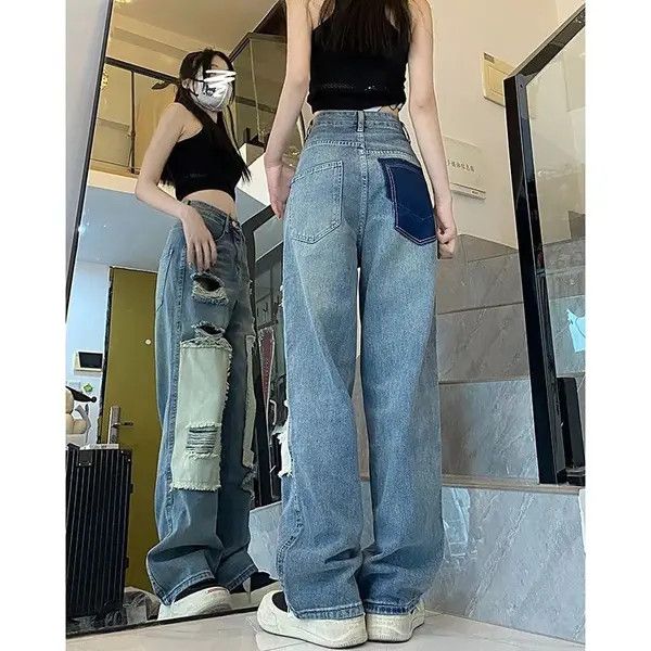 VIBE Streetwear Straight Blue Pants Size 36" / US 14 / IT 50 - 2 Thumbnail