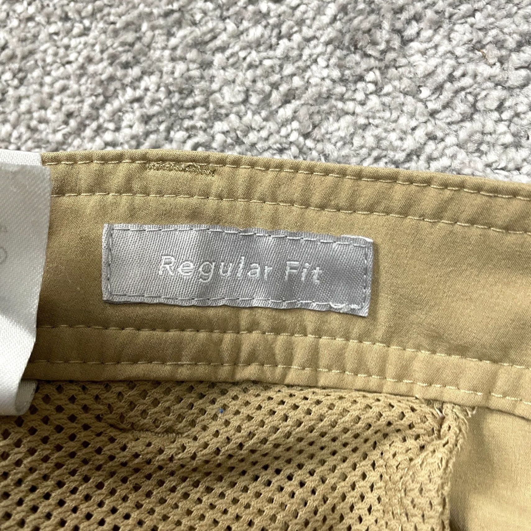 Vintage Columbia Mill Creek Chino Shorts Men 40 Brown Solid Regular Fit Stretch Outdoor Size US 40 / EU 56 - 5 Thumbnail