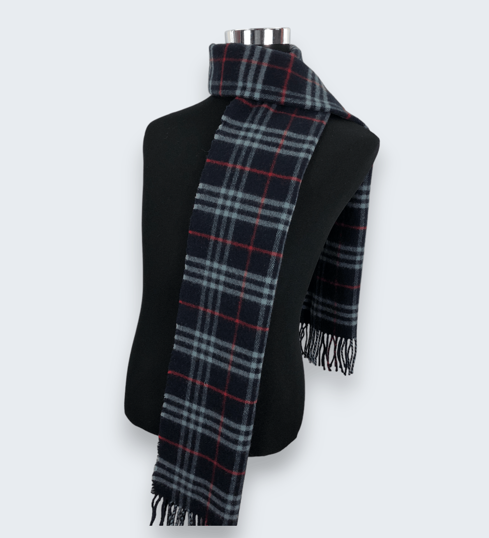 Burberry × Vintage Vintage Burberry Scarf Muffler MF051 Size ONE SIZE - 2 Thumbnail