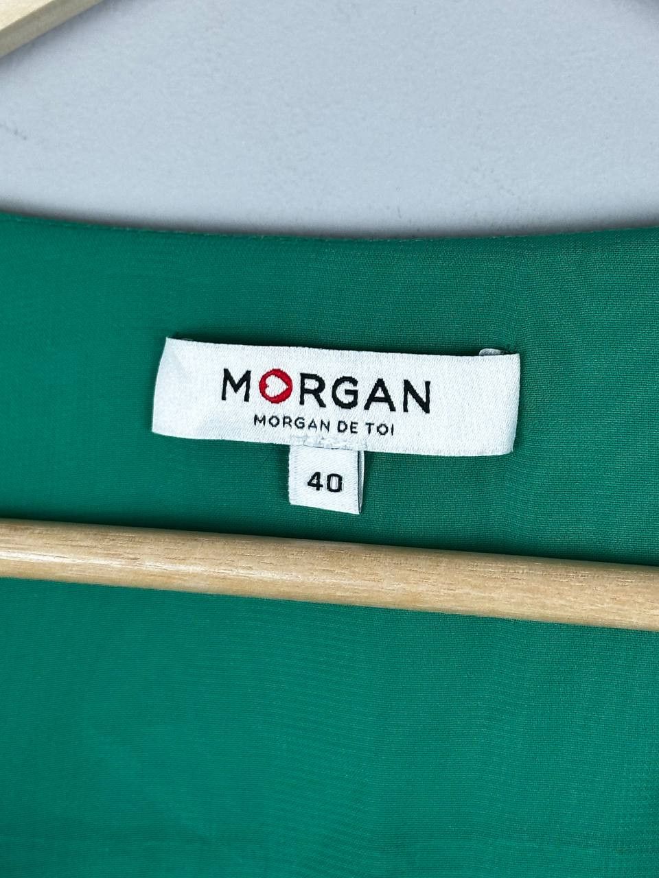 Morgan De Toi Morgan De Toi Green Sexy Tank Top Blouse Size M / US 6-8 / IT 42-44 - 9 Thumbnail