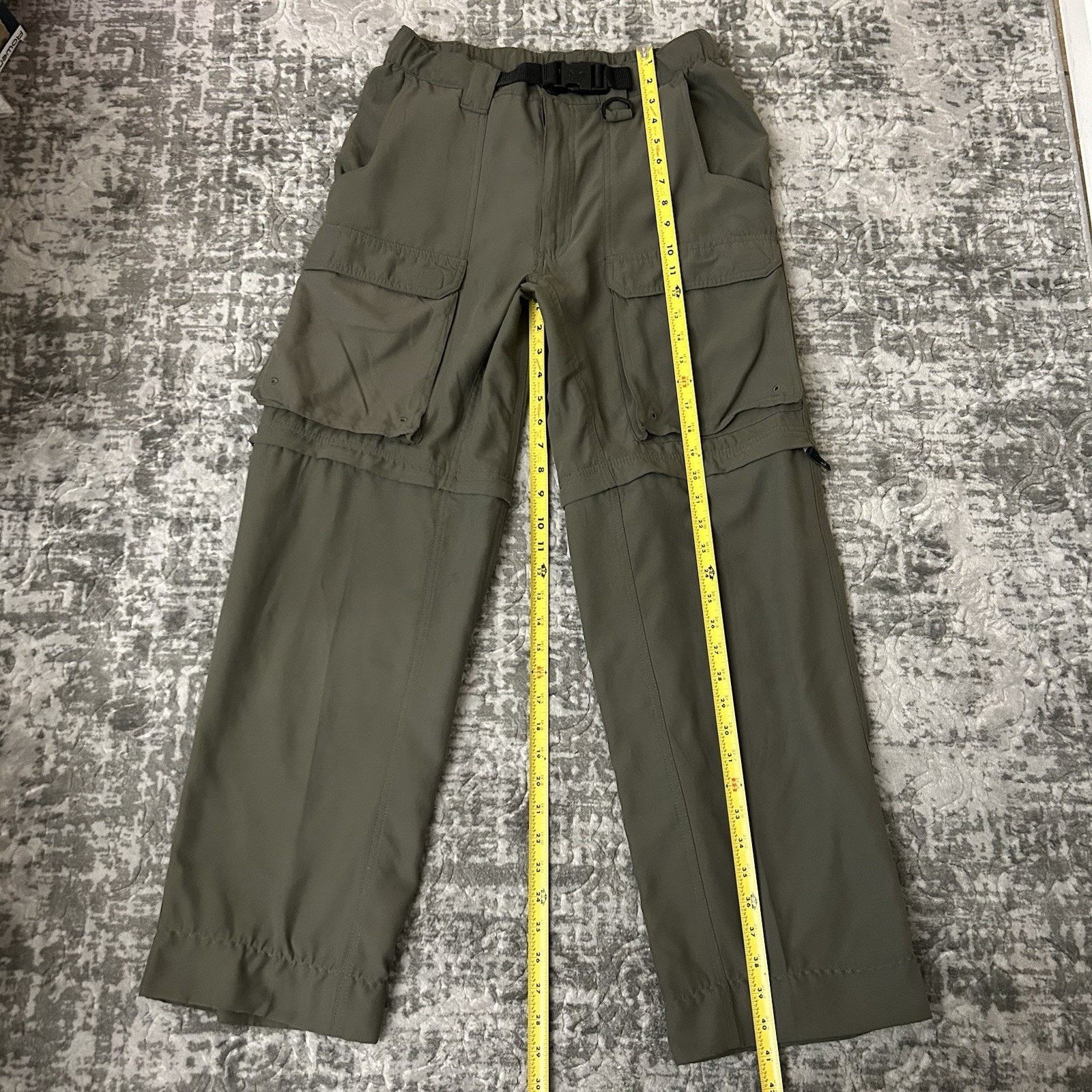 Other Boy Scouts Of America Pants Mens S 28-29” Green Cargo Belted Size US 28 / EU 44 - 14 Thumbnail