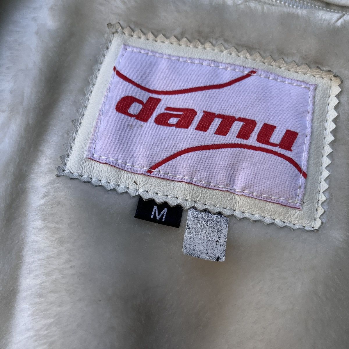 Alpinestars Vintage Damu Leather Genuine Jacket Moto NASCAR Y2k Hype Size M / US 6-8 / IT 42-44 - 9 Thumbnail