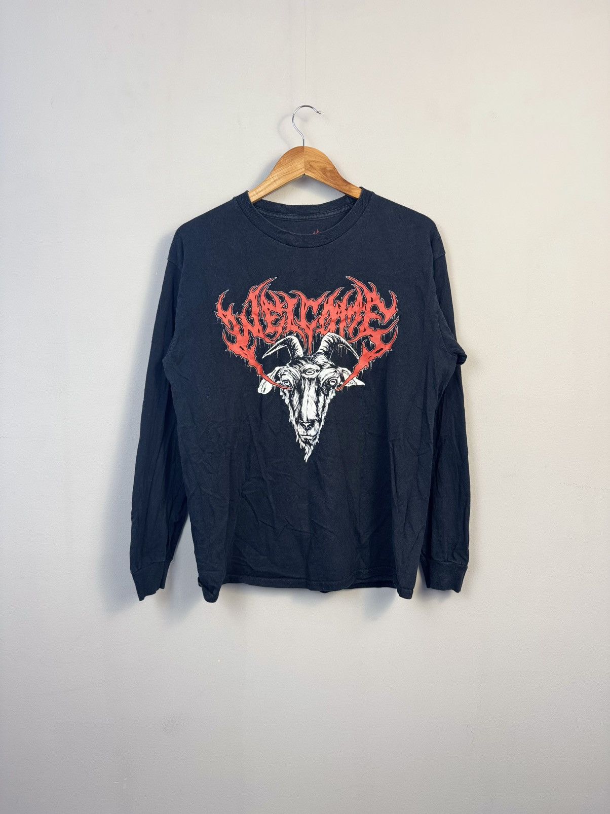 Vintage × Welcome Skateboards Welcome Skateboards Long sleeves Skate Surf T-Shirt Size US M / EU 48-50 / 2 - 1 Thumbnail