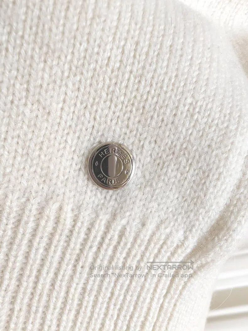 Hermes Hermes Cashmere Knit Open-Cardigan Sweater Size XS / US 0-2 / IT 36-38 - 5 Thumbnail