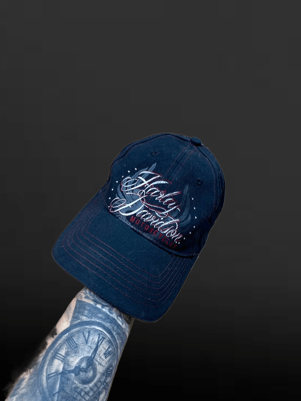Harley Davidson Vintage Hats Harley Davidson Size ONE SIZE - 1 Thumbnail