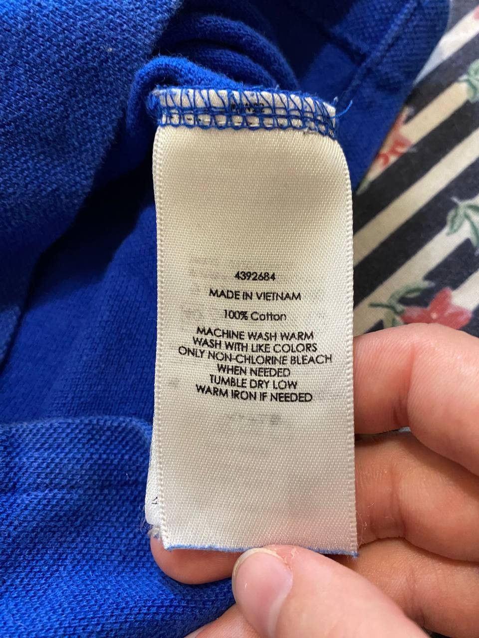 Polo Ralph Lauren Polo Ralph Lauren Polo Short Sleeve Men's Blue Size US L / EU 52-54 / 3 - 3 Thumbnail