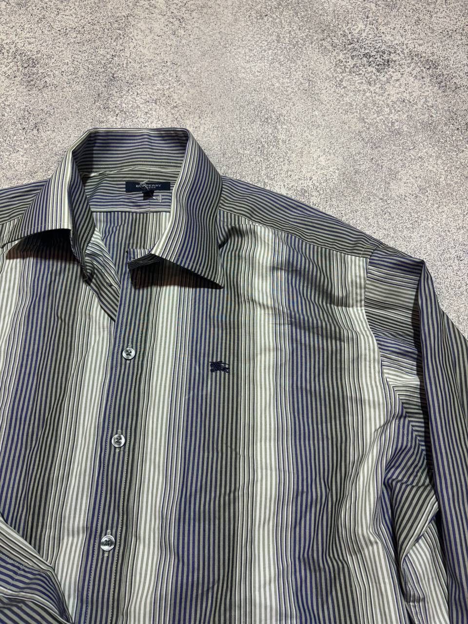Burberry Burberry Long Sleeve Shirt Grey XL Size US XL / EU 56 / 4 - 2 Thumbnail
