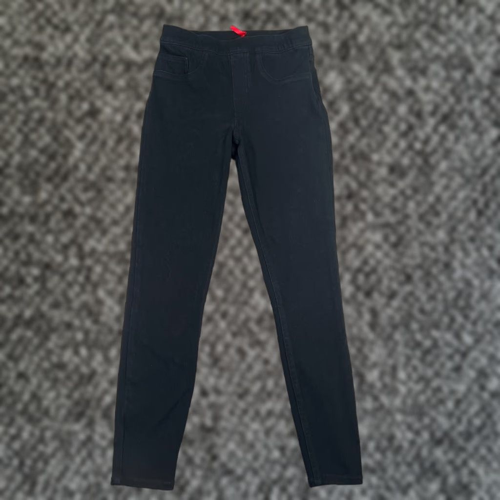 Spanx VINTAGE Spanx Women's Leggings S Black Ankle Slimming Comfort Jeggings 20018R Size 28" / US 6 / IT 42 - 1 Thumbnail