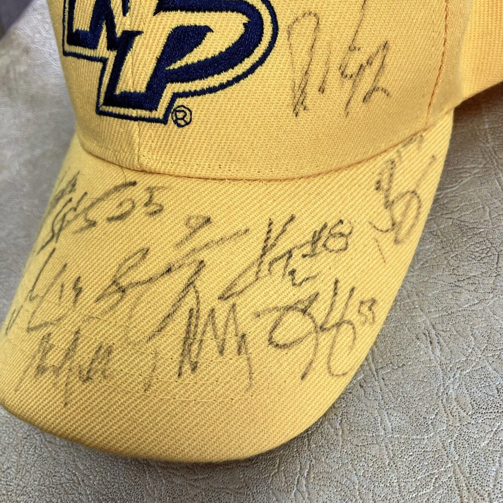 Designer NASHVILLE PREDATORS - HAT SIGNED BY 7 PLAYERS Size ONE SIZE - 3 Thumbnail