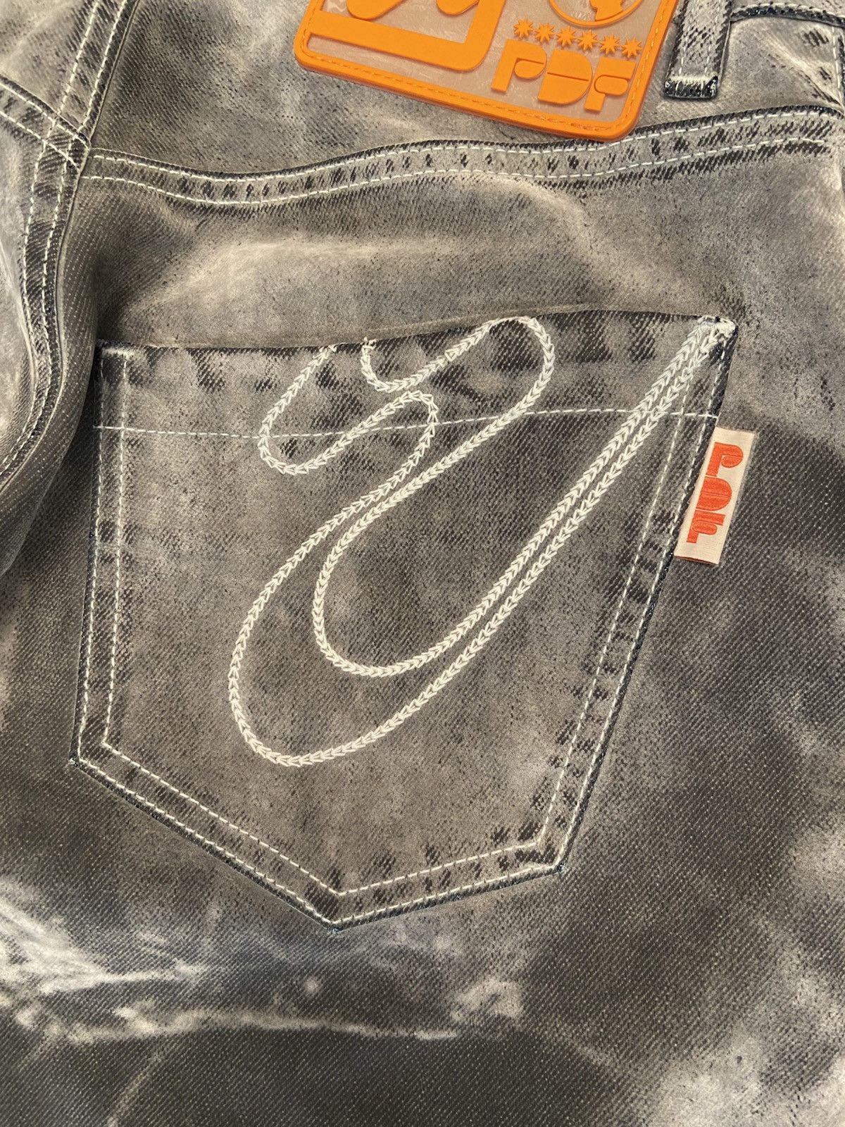 PDF PDF Channel Fat Angelo flock pant Size US 31 - 13 Thumbnail