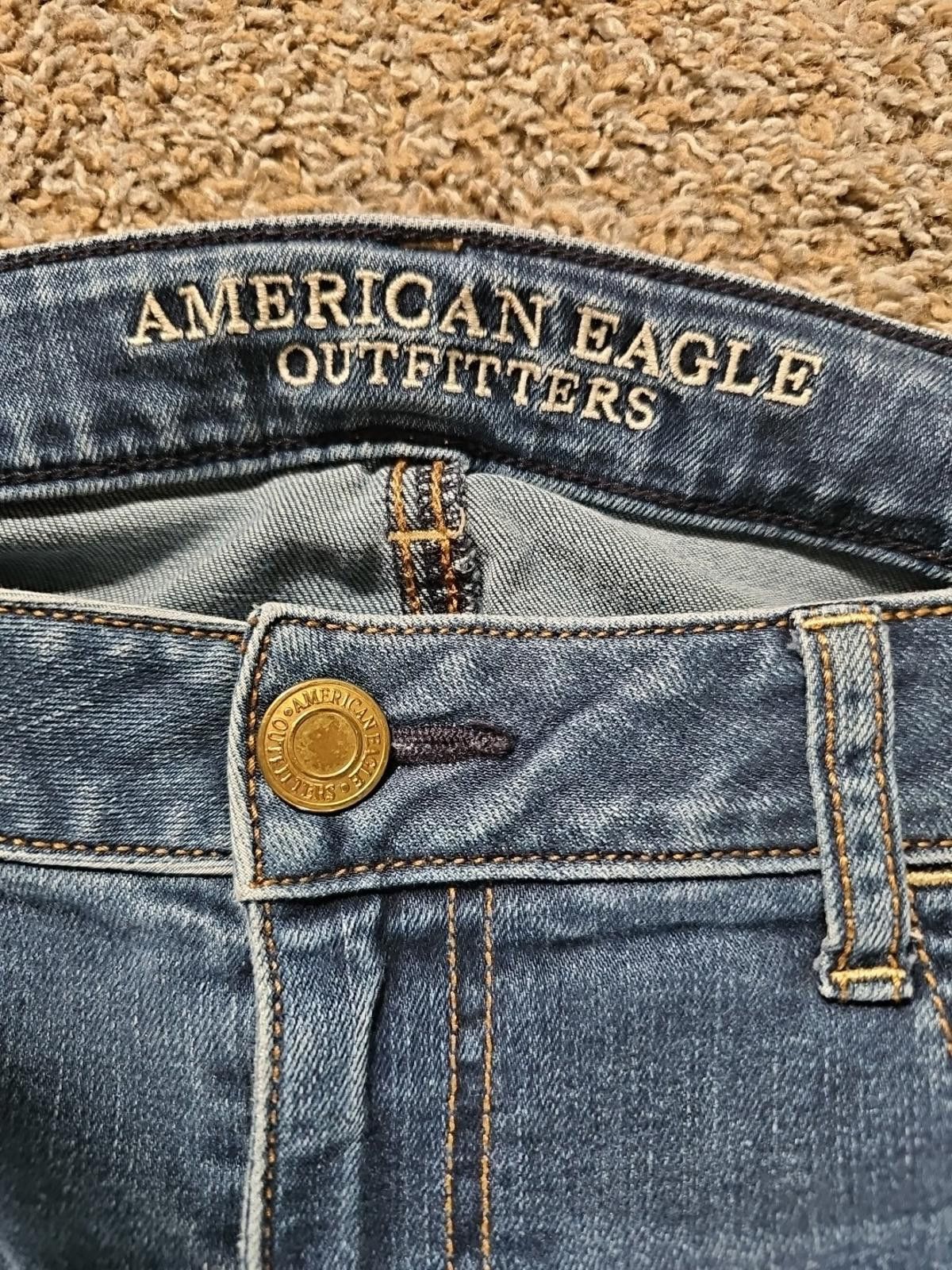American Eagle Outfitters American Eagle Sz 14 Jeggings Size 36" / US 14 / IT 50 - 2 Thumbnail